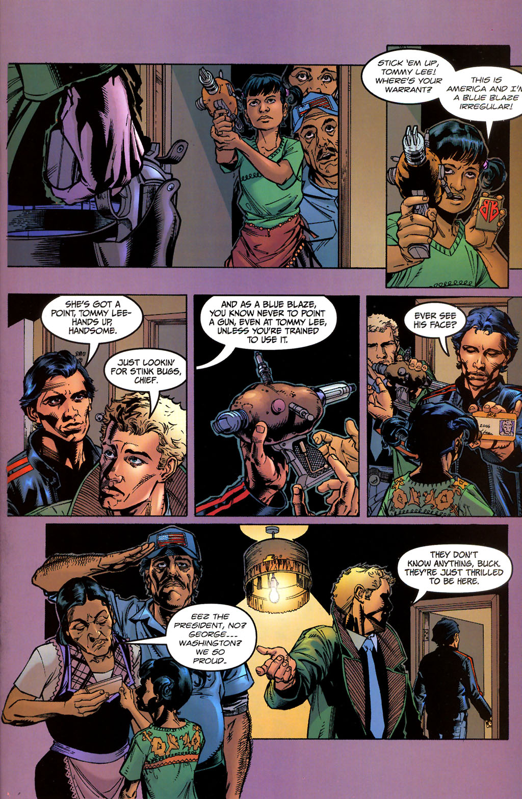 Read online Buckaroo Banzai: Return of the Screw (2006) comic -  Issue #1 - 21