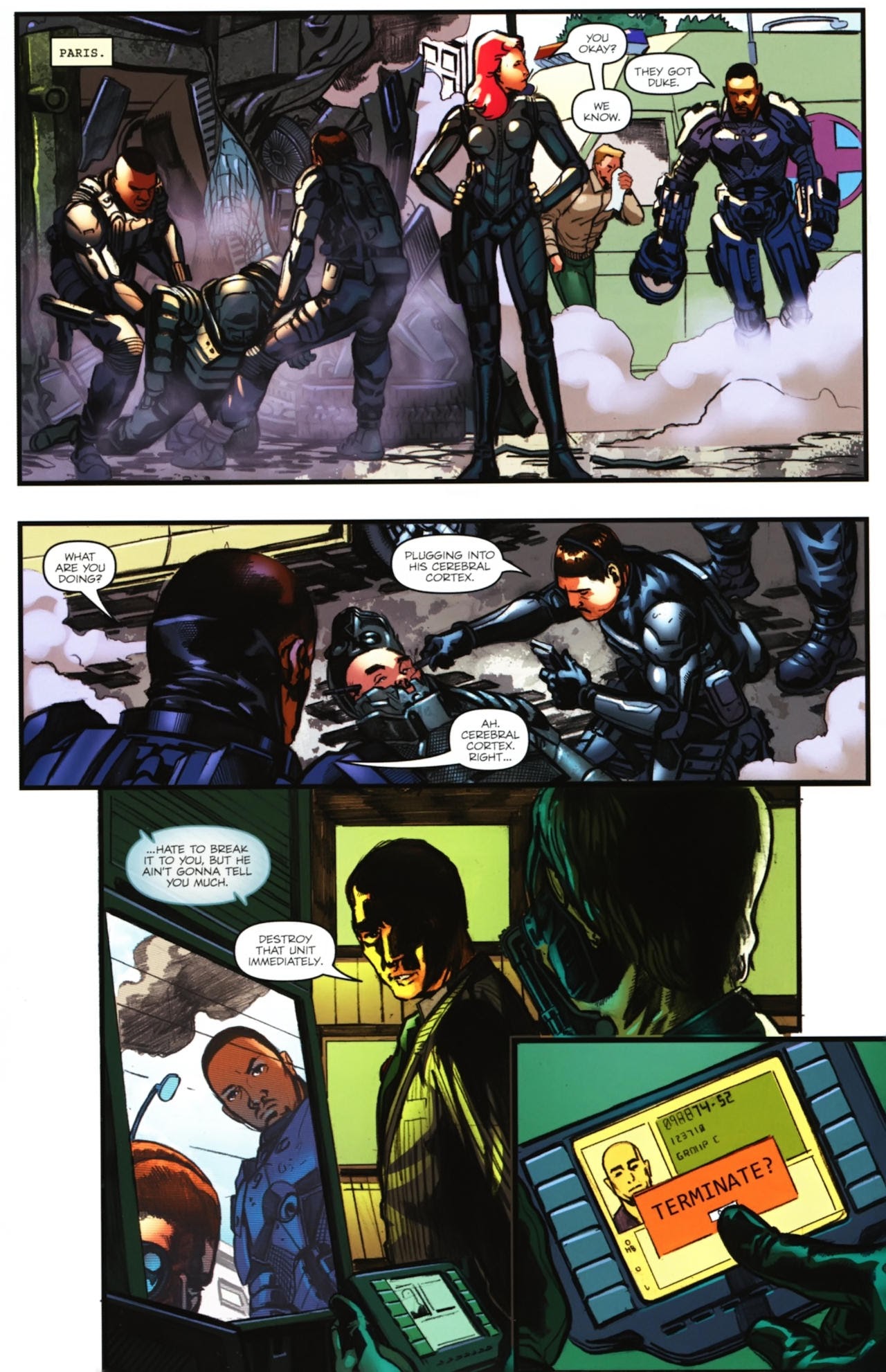 Read online G.I. Joe: Rise Of Cobra Movie Adaptation comic -  Issue #4 - 4