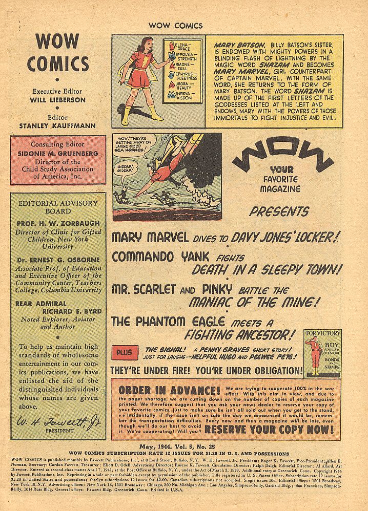 Read online Wow Comics comic -  Issue #25 - 3