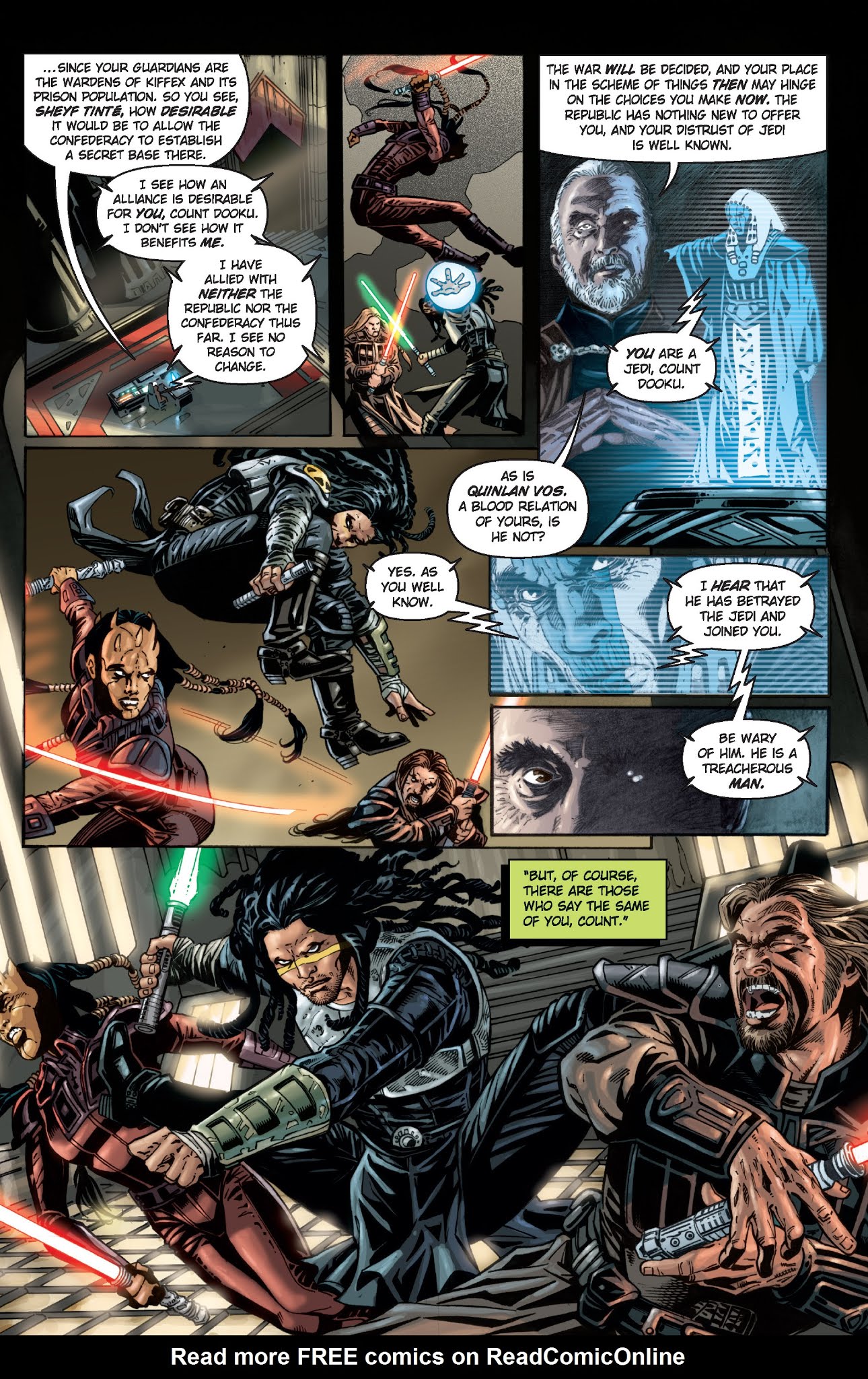 Read online Star Wars: Jedi comic -  Issue # Issue Count Dooku - 10