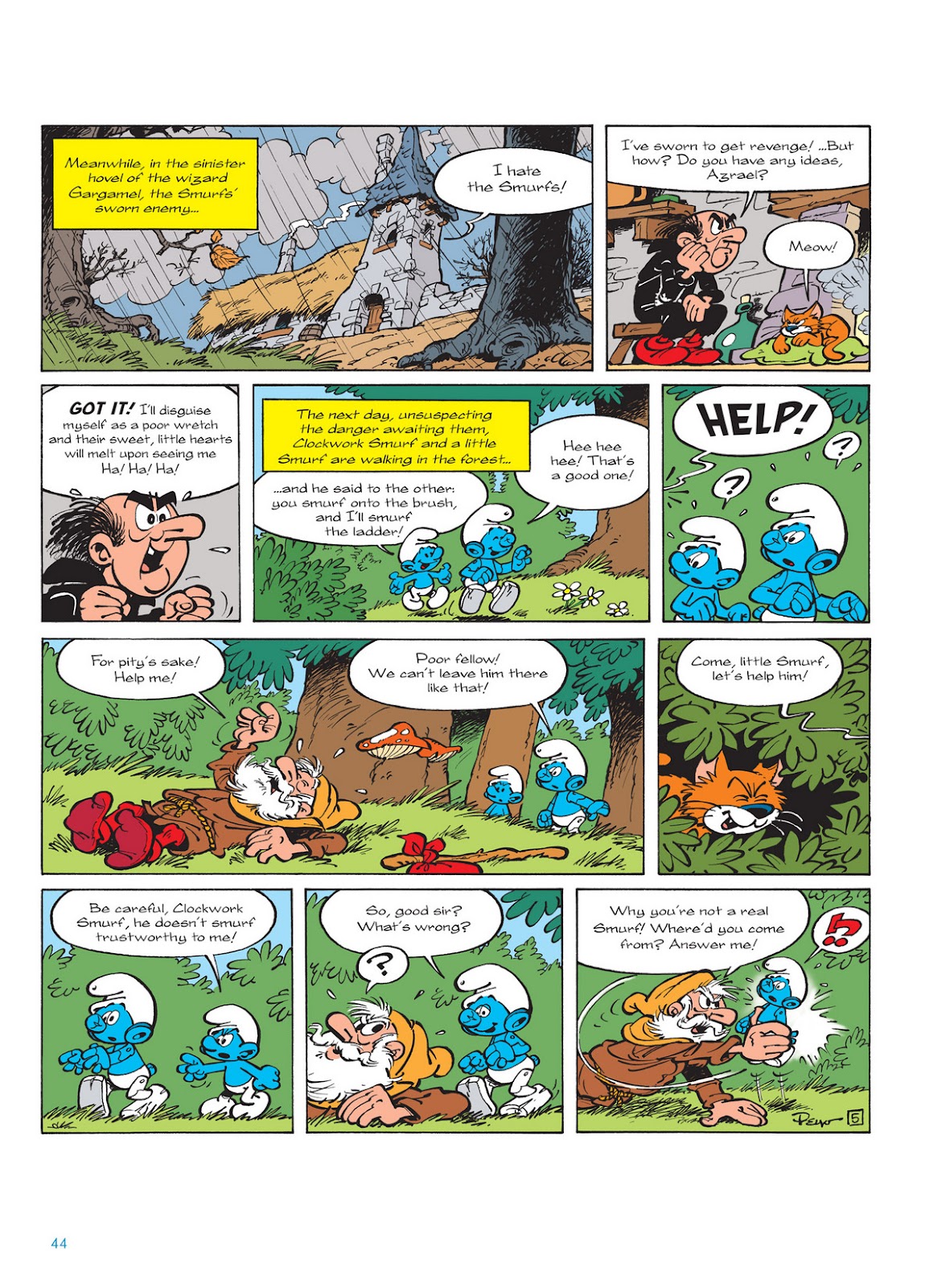 Read online The Smurfs comic -  Issue #13 - 44