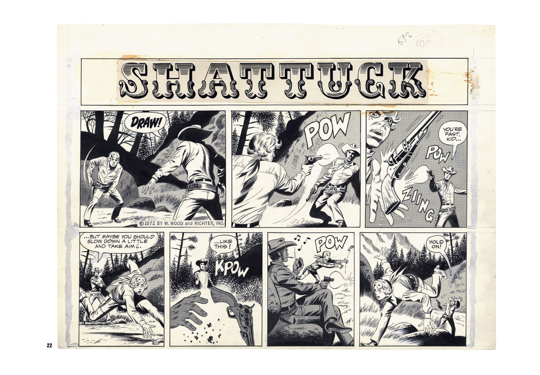 Read online Wallace Wood Presents Shattuck comic -  Issue # TPB - 22