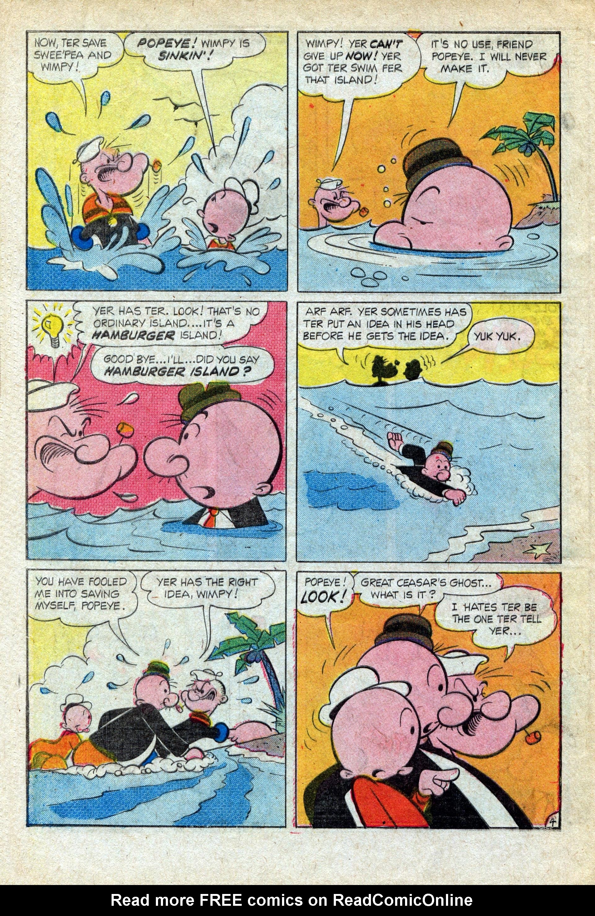 Read online Popeye (1948) comic -  Issue #102 - 28