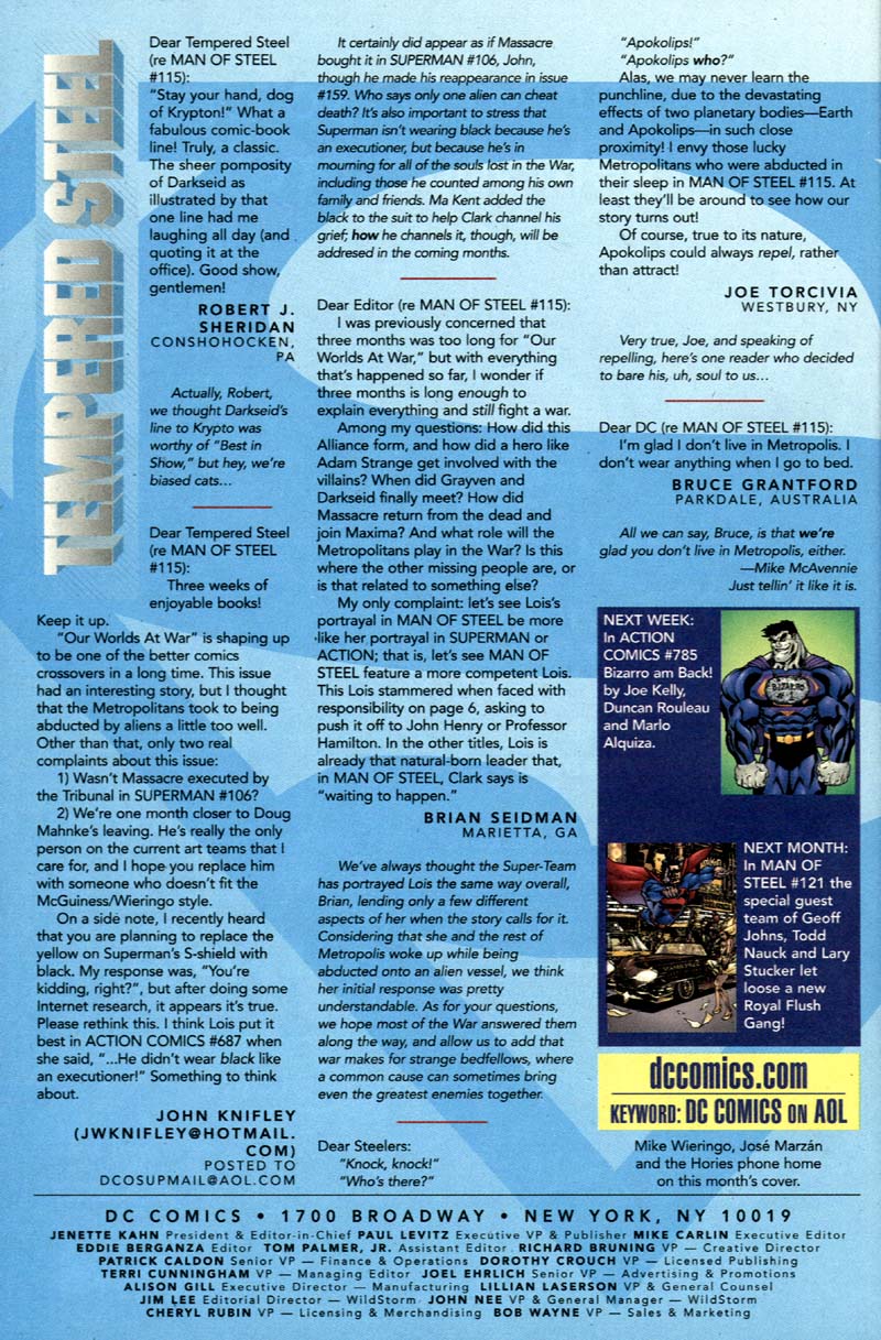 Read online Superman: The Man of Steel (1991) comic -  Issue #120 - 26