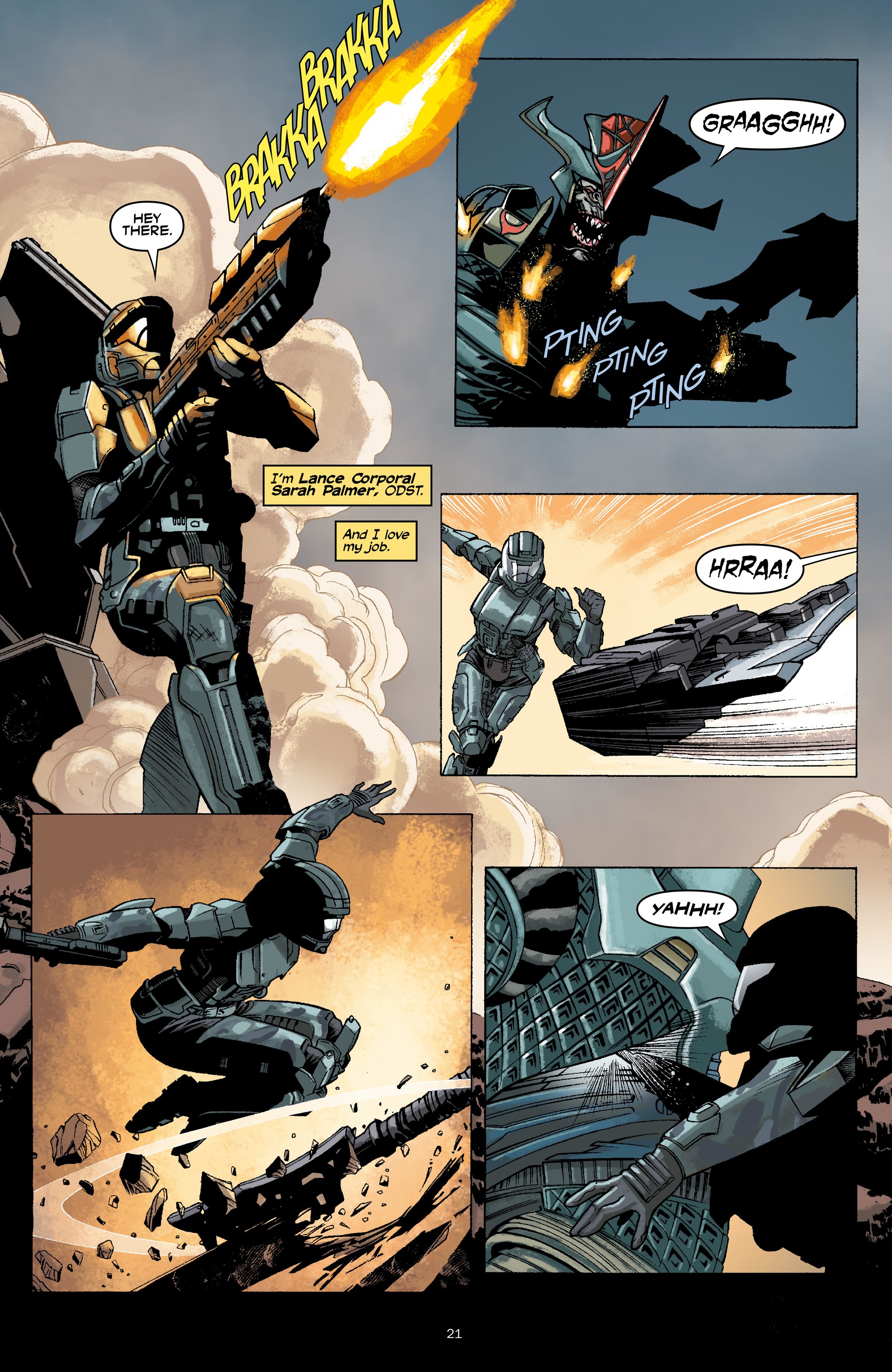 Read online Halo: Initiation and Escalation comic -  Issue # TPB (Part 1) - 23