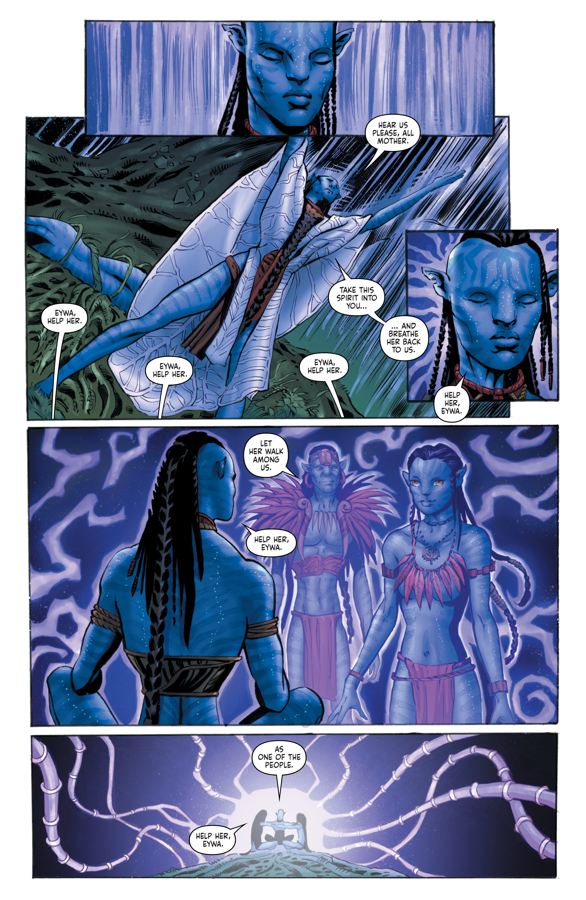 Read online Avatar: Tsu'tey's Path comic -  Issue #6 - 10