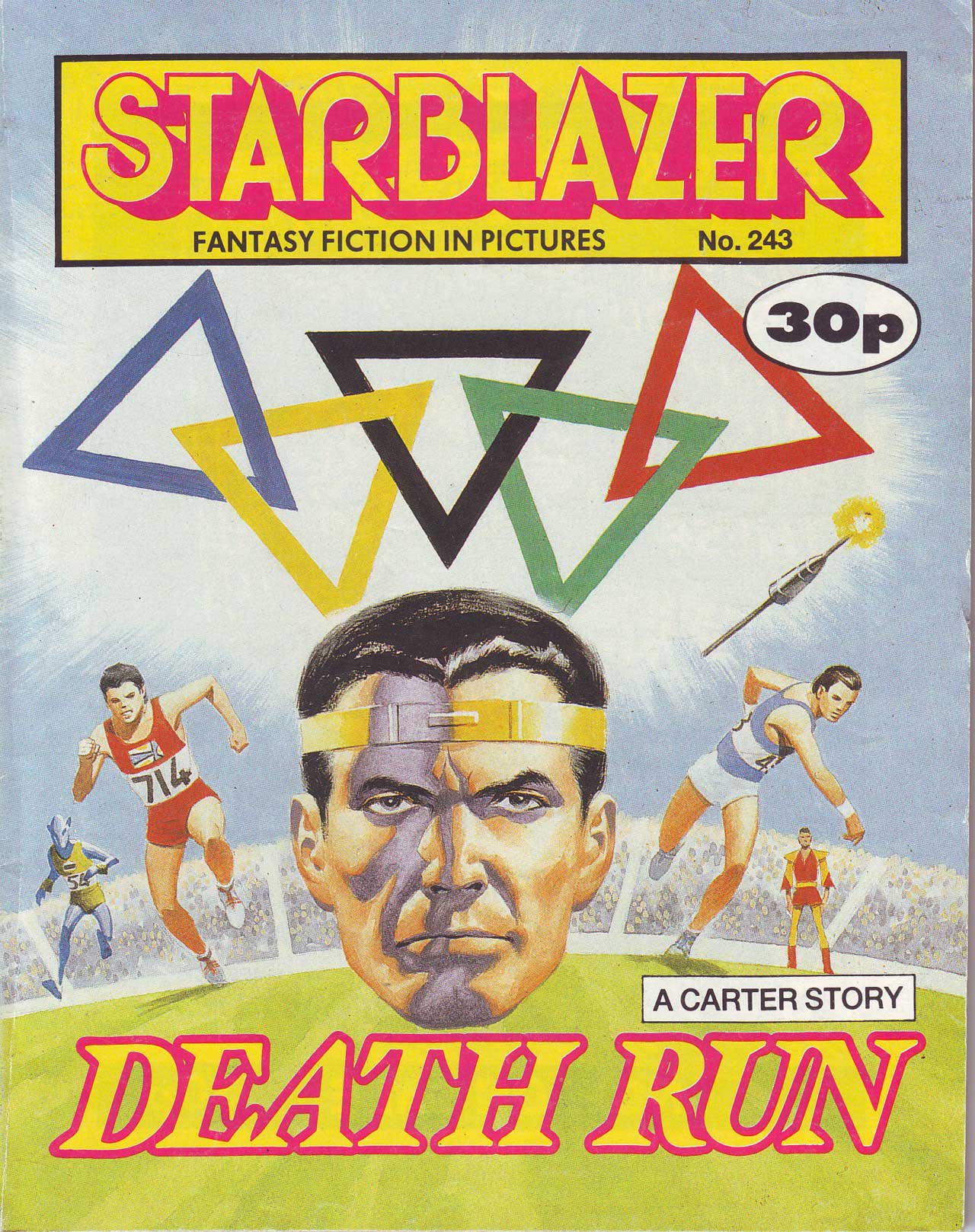 Read online Starblazer comic -  Issue #243 - 1