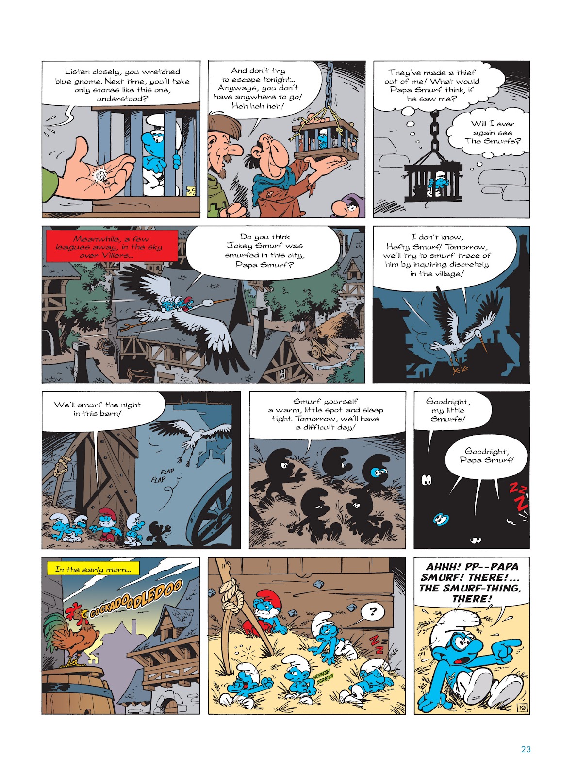 Read online The Smurfs comic -  Issue #19 - 23