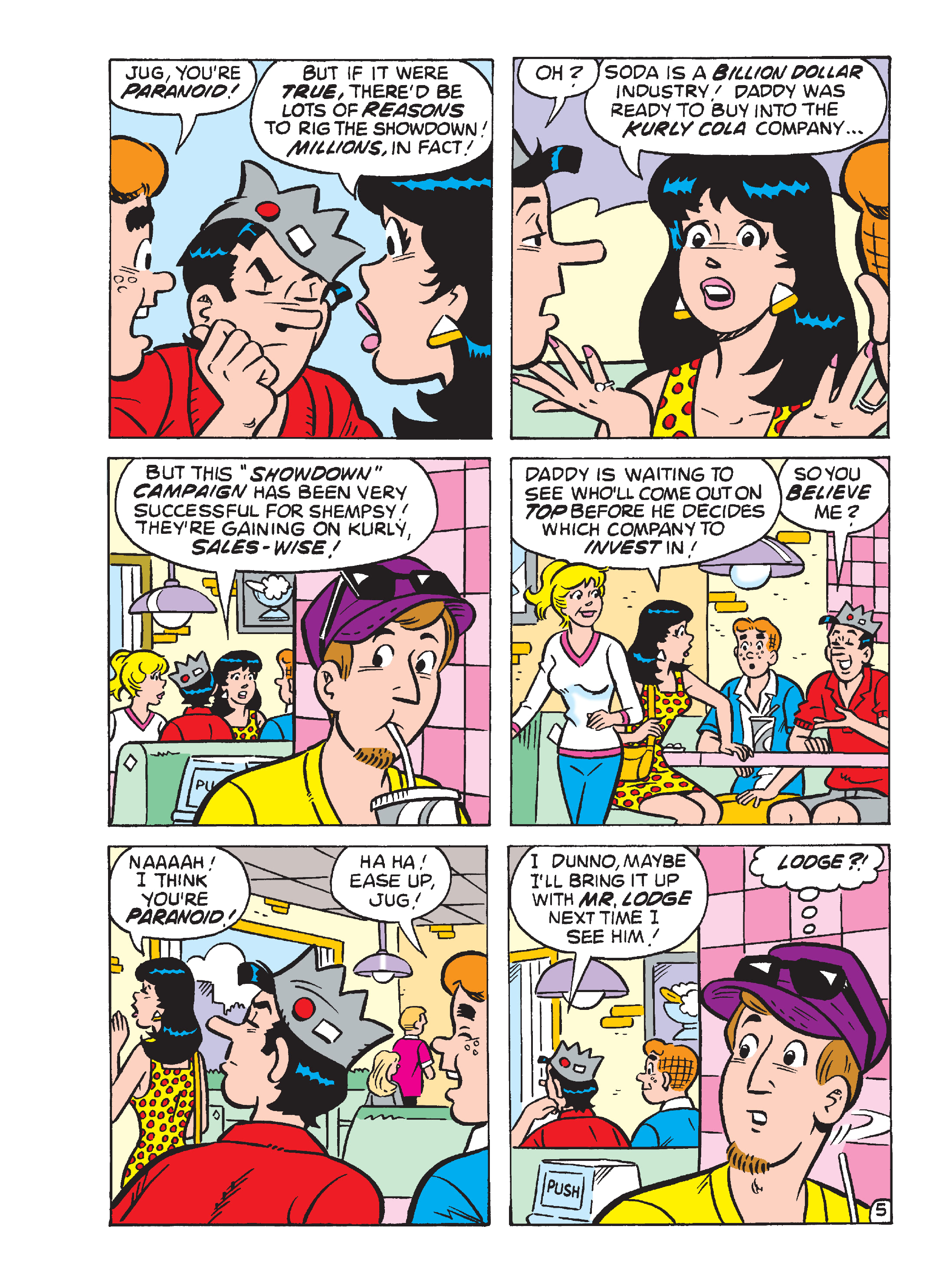 Read online World of Archie Double Digest comic -  Issue #121 - 126