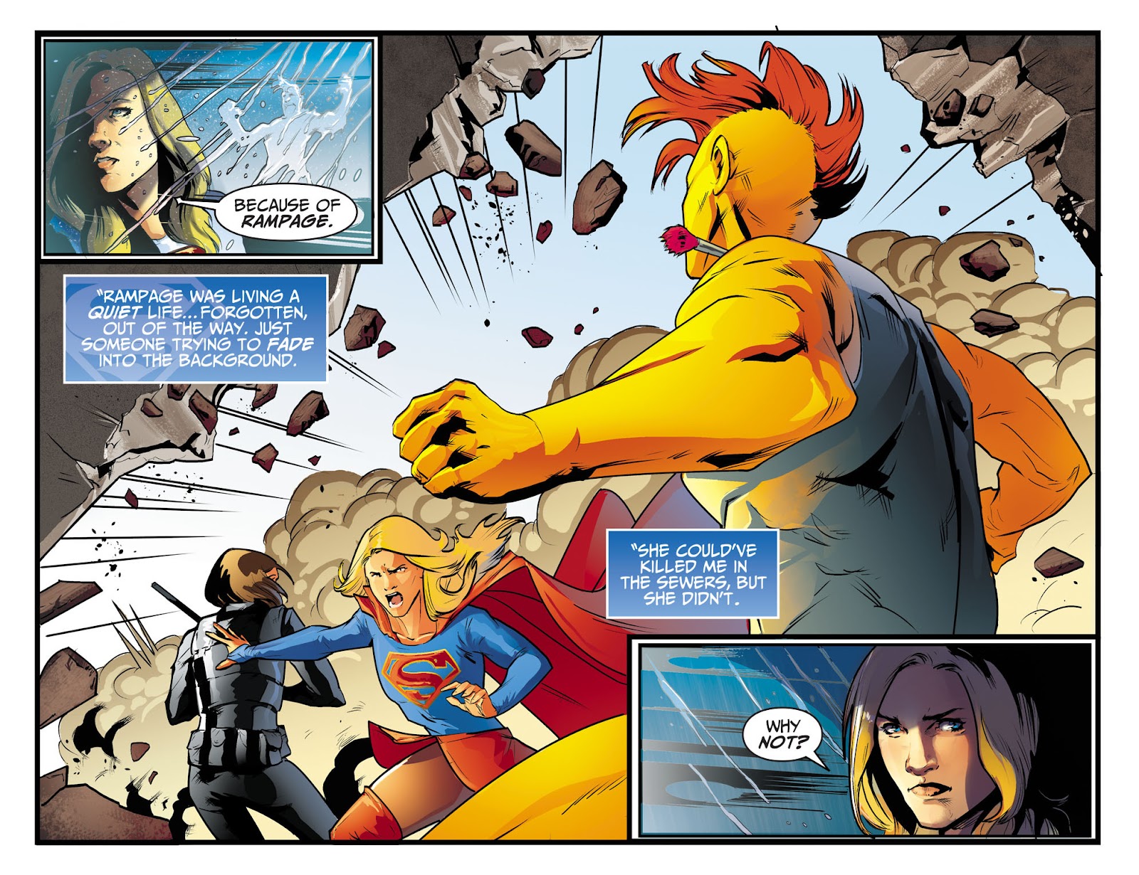 Adventures of Supergirl issue 8 - Page 8