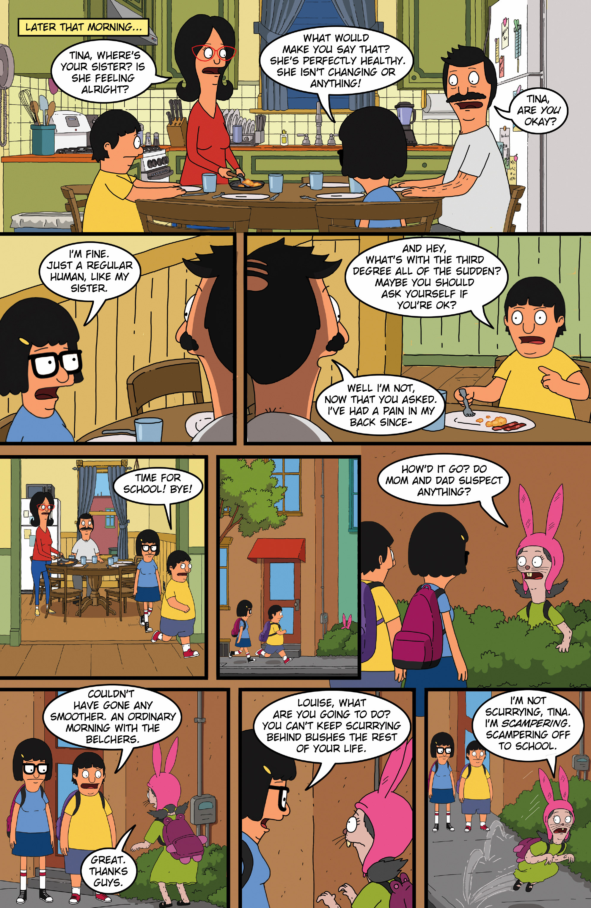 Read online Bob's Burgers (2015) comic -  Issue #14 - 18