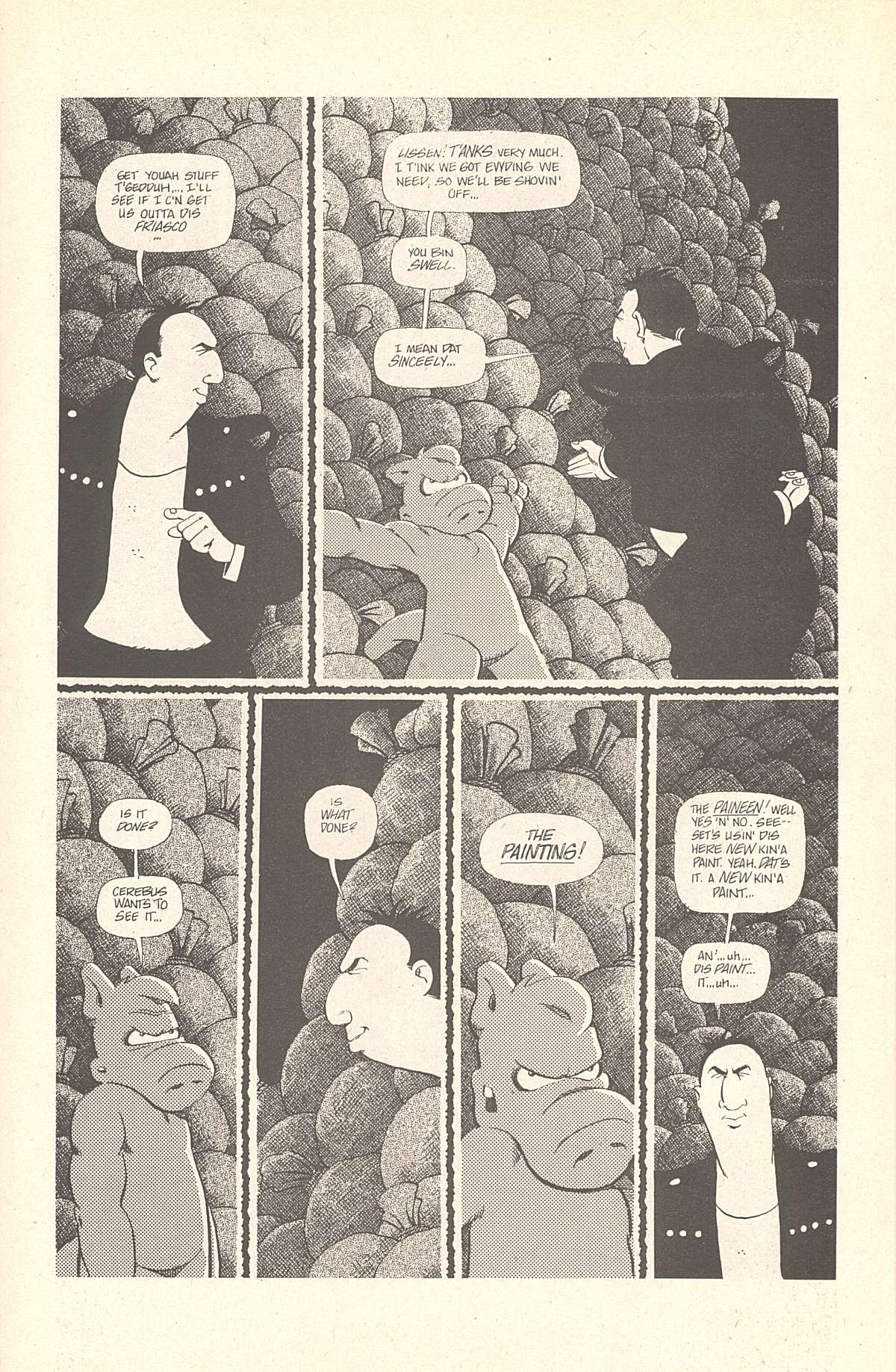 Read online Cerebus comic -  Issue #92 - 19