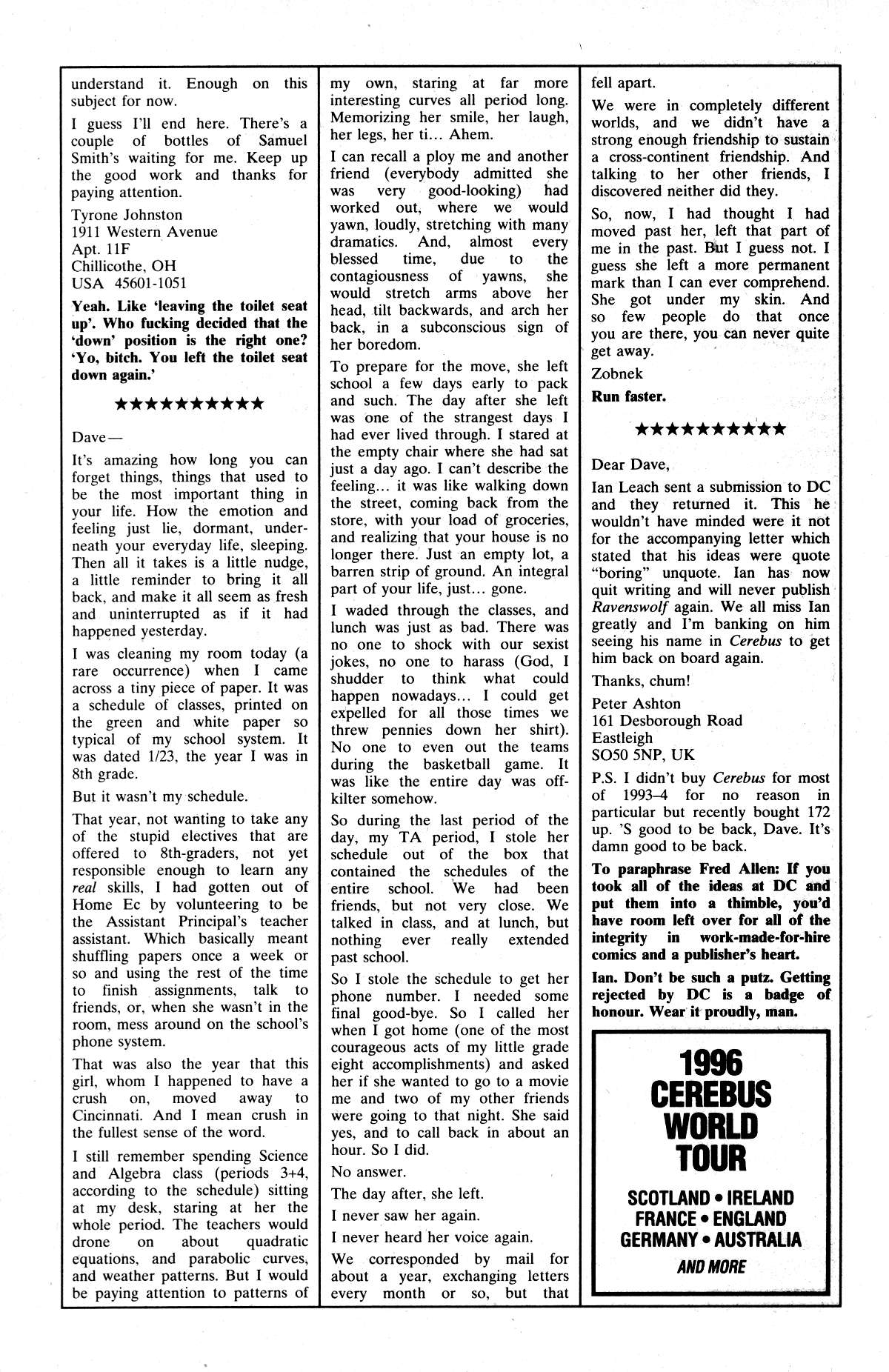 Read online Cerebus comic -  Issue #190 - 30