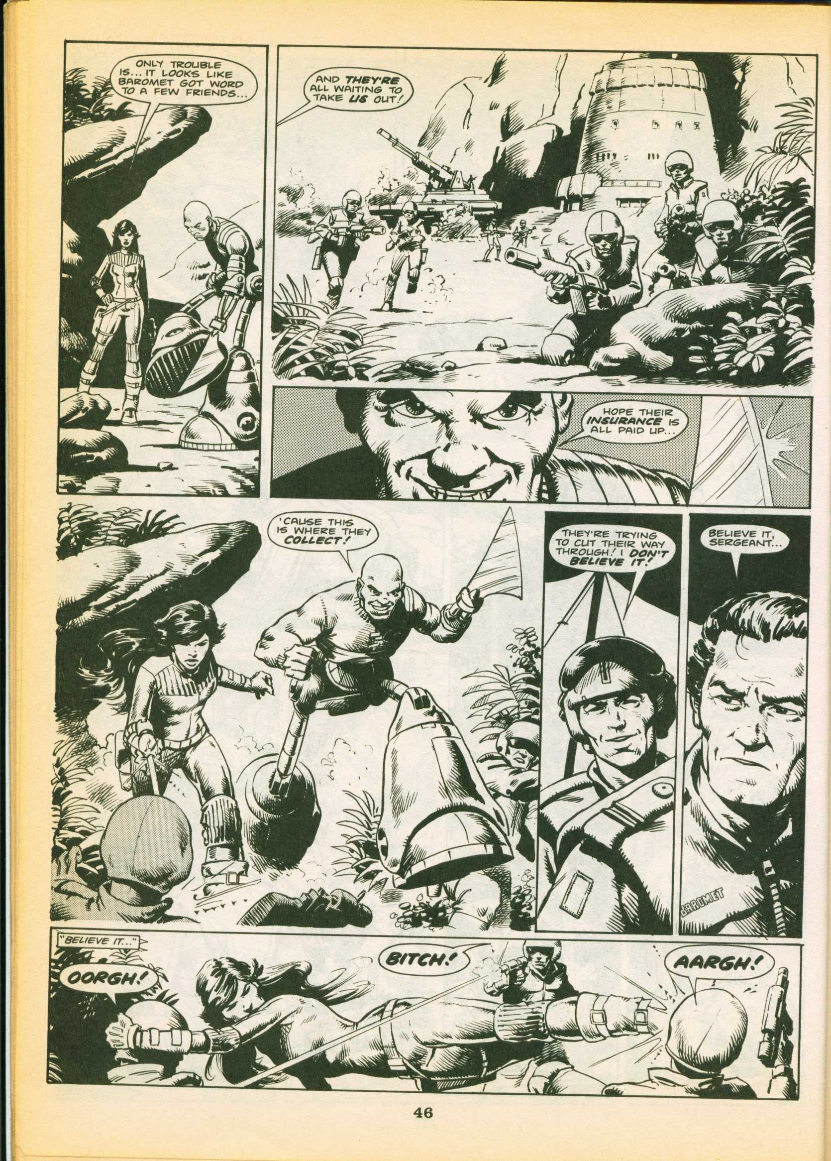 Read online Warrior comic -  Issue #2 - 45