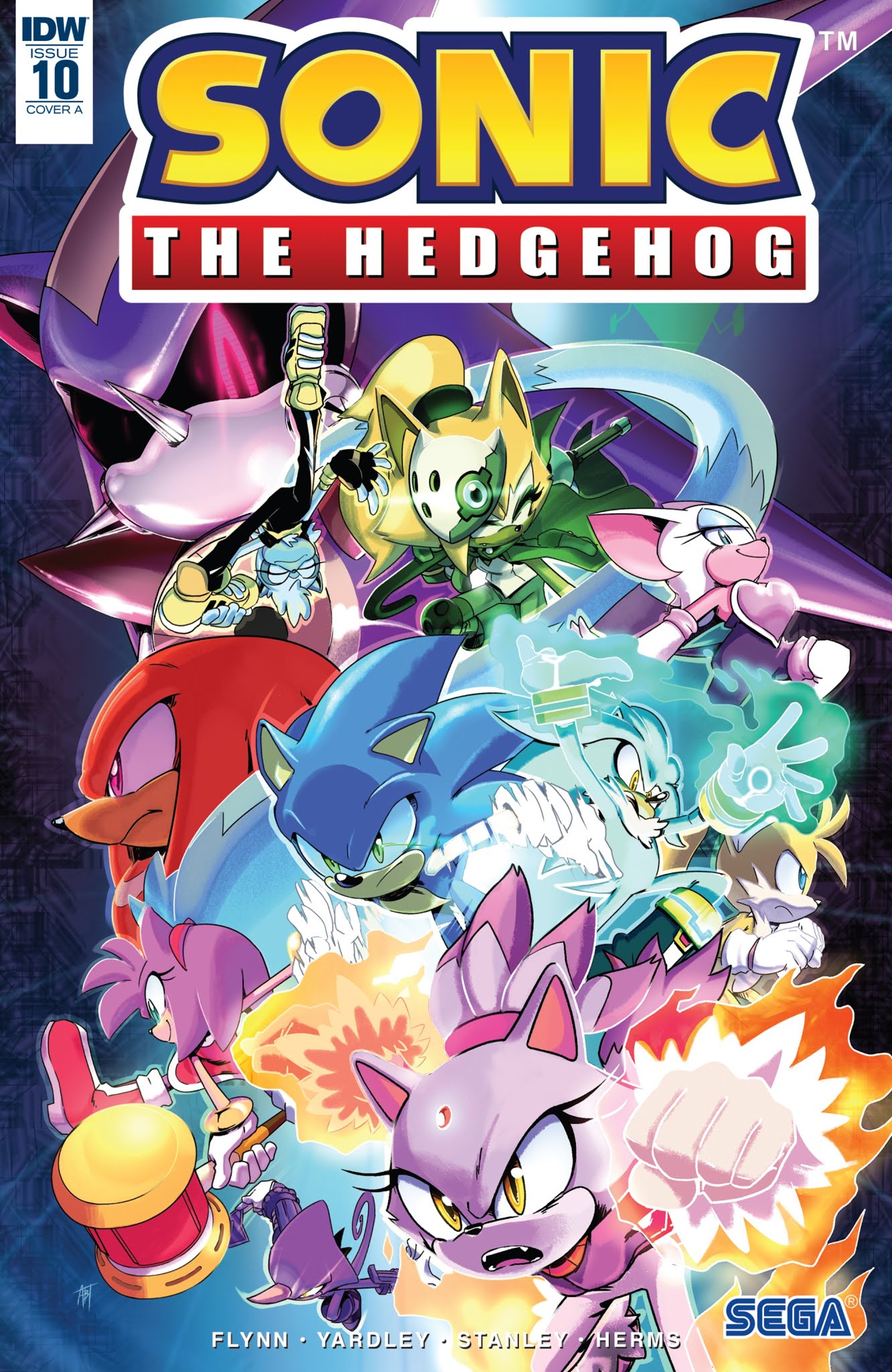 Read online Sonic the Hedgehog (2018) comic -  Issue #10 - 1