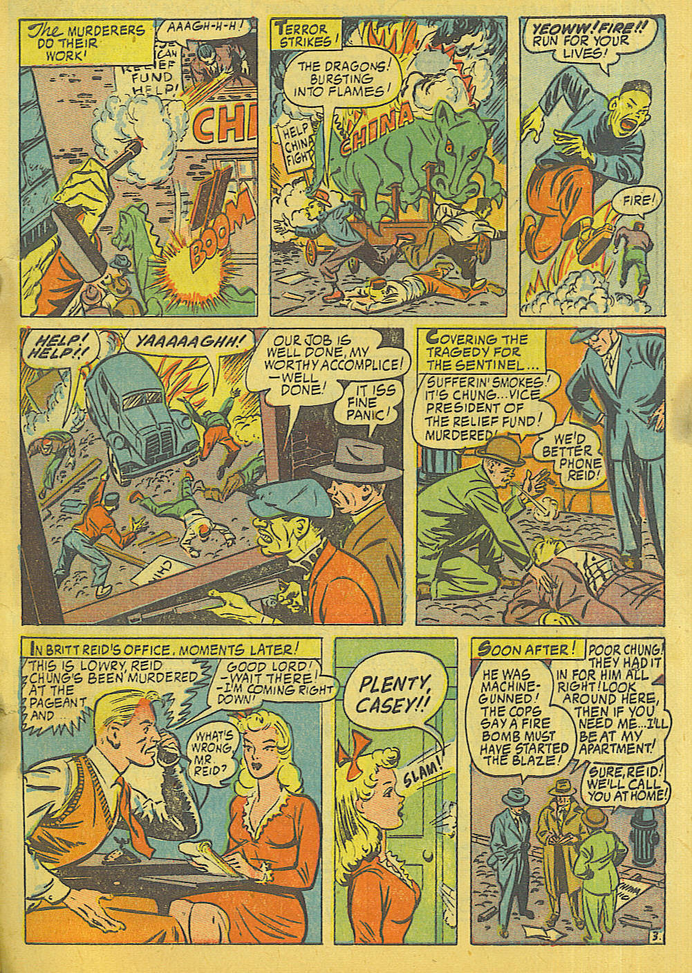 Read online Green Hornet Comics comic -  Issue #22 - 24