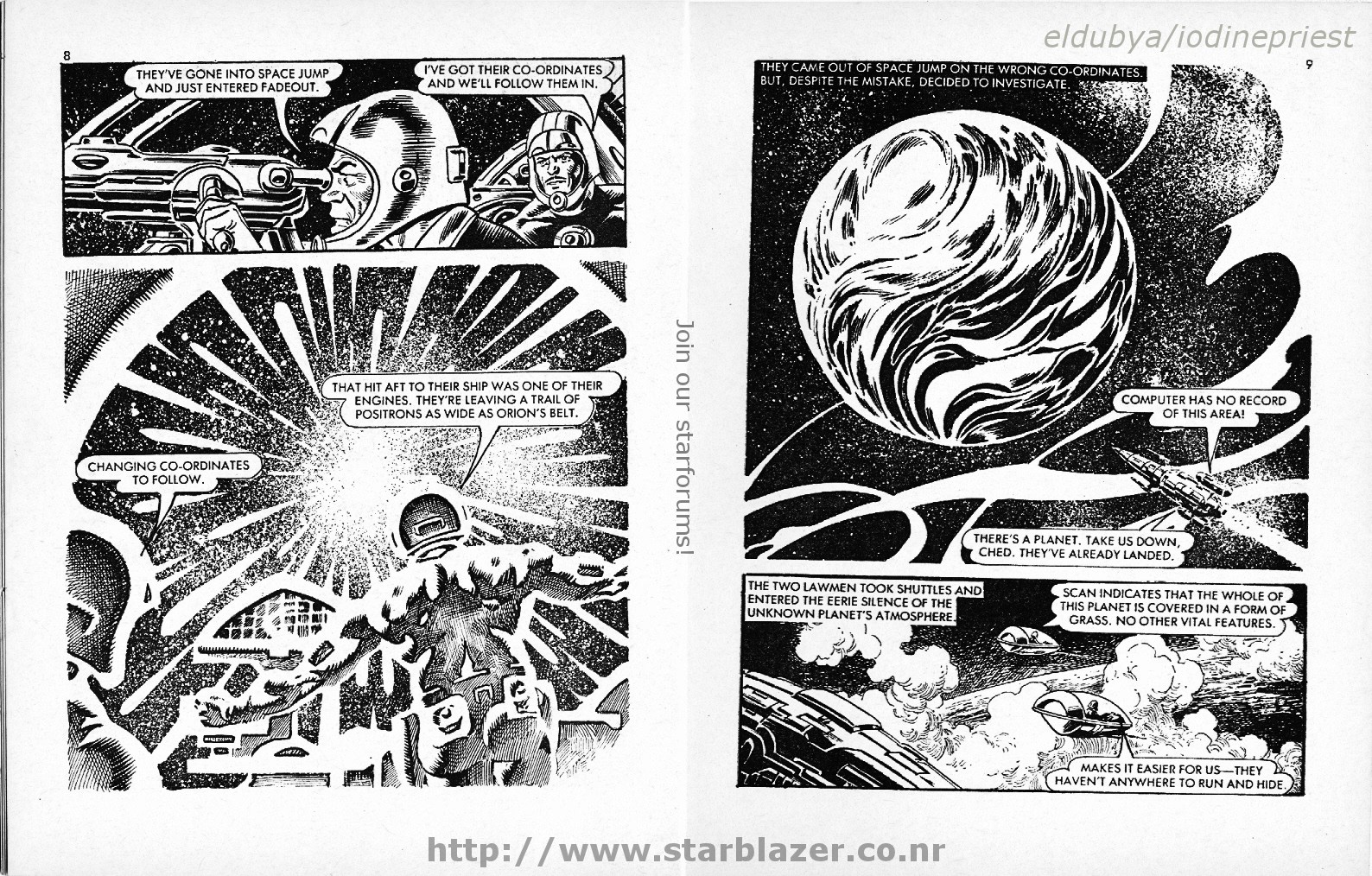 Read online Starblazer comic -  Issue #161 - 6