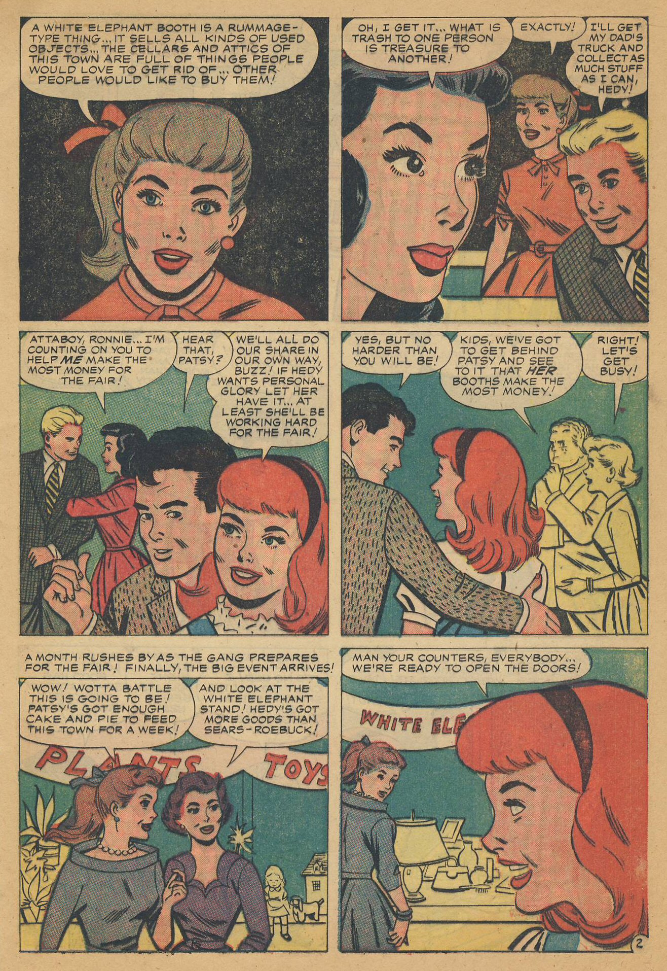 Read online Patsy and Hedy comic -  Issue #53 - 17