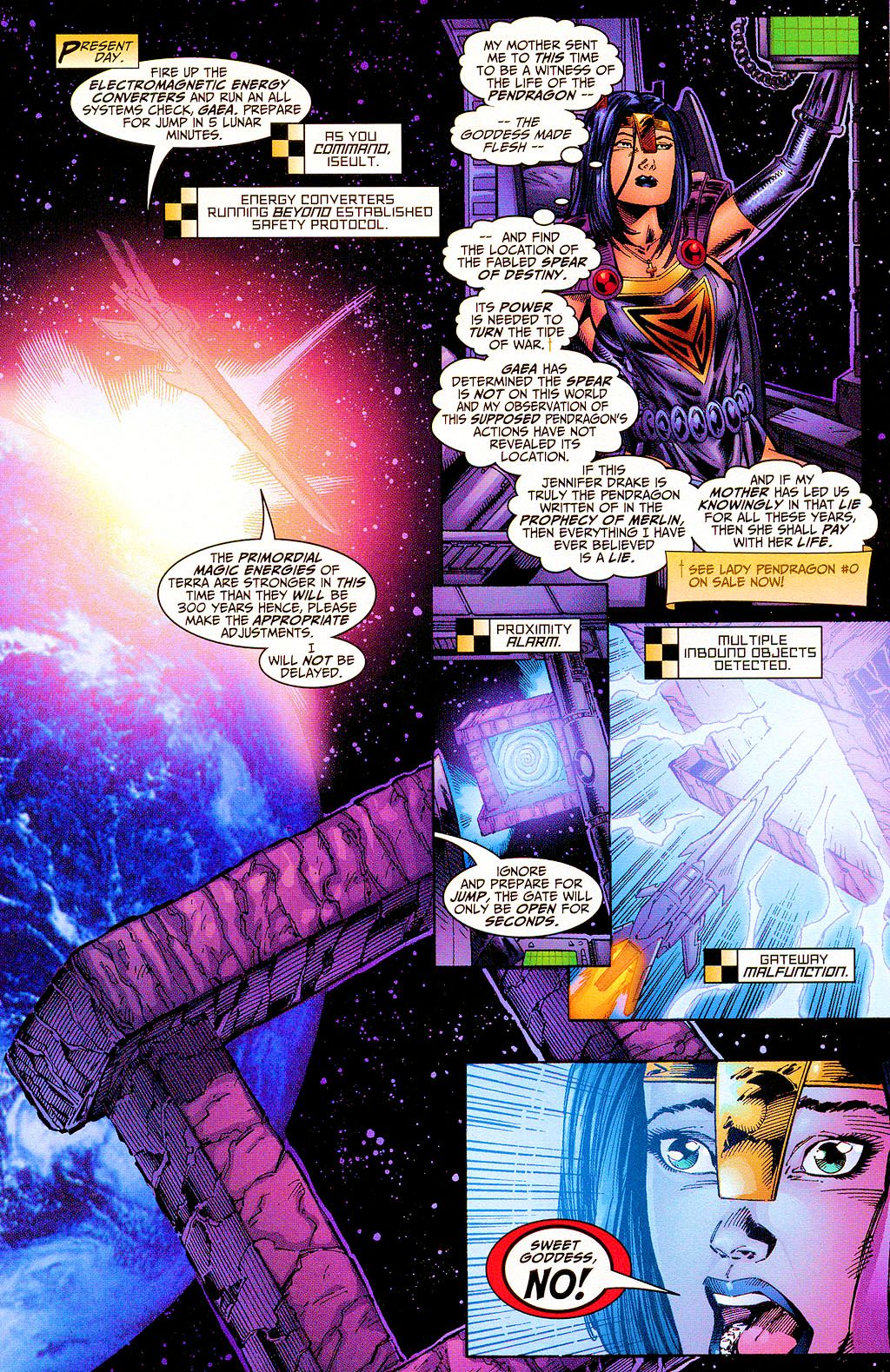 Read online Lady Pendragon comic -  Issue #1 - 23