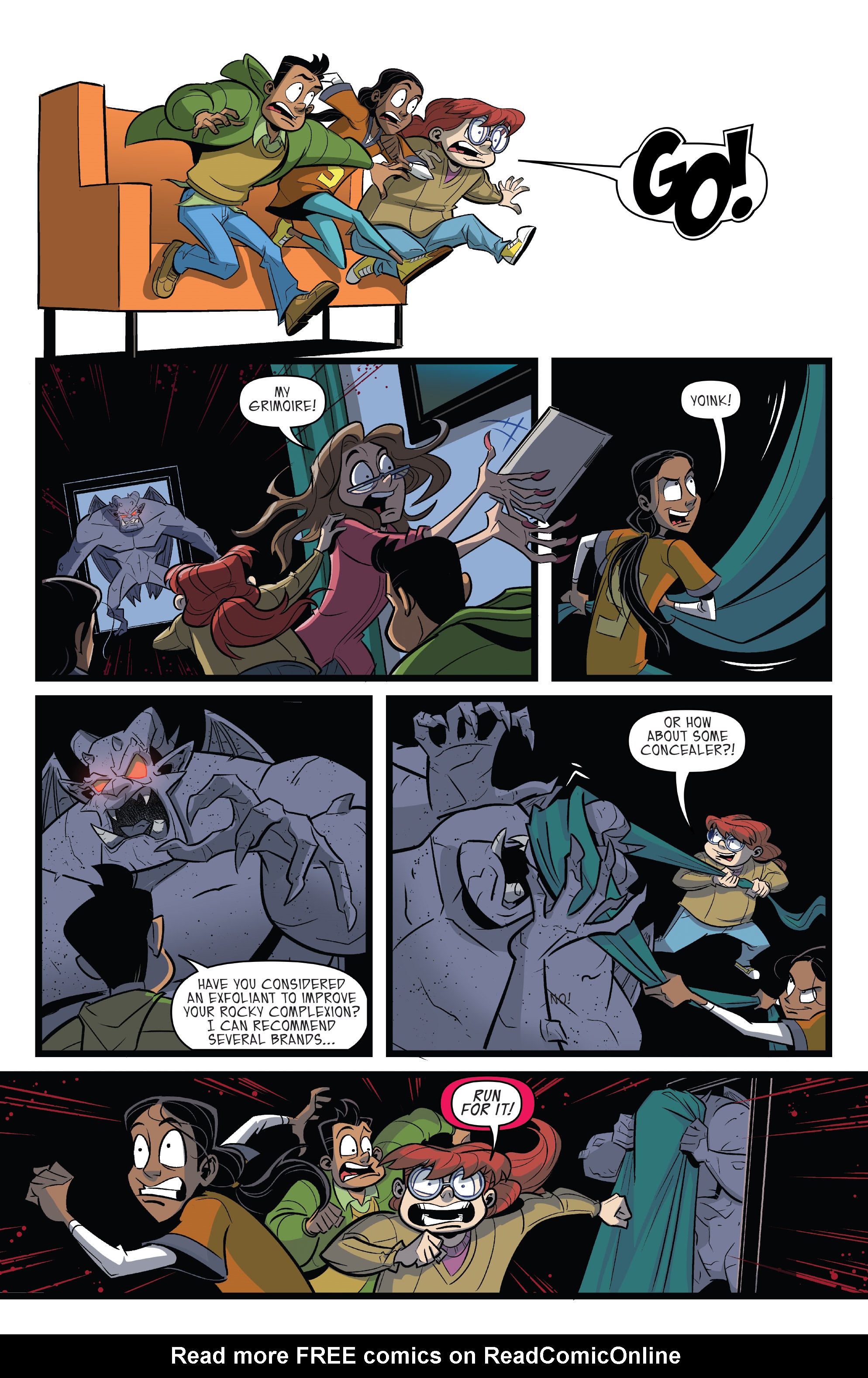 Read online Goosebumps: Horrors of the Witch House comic -  Issue #3 - 7