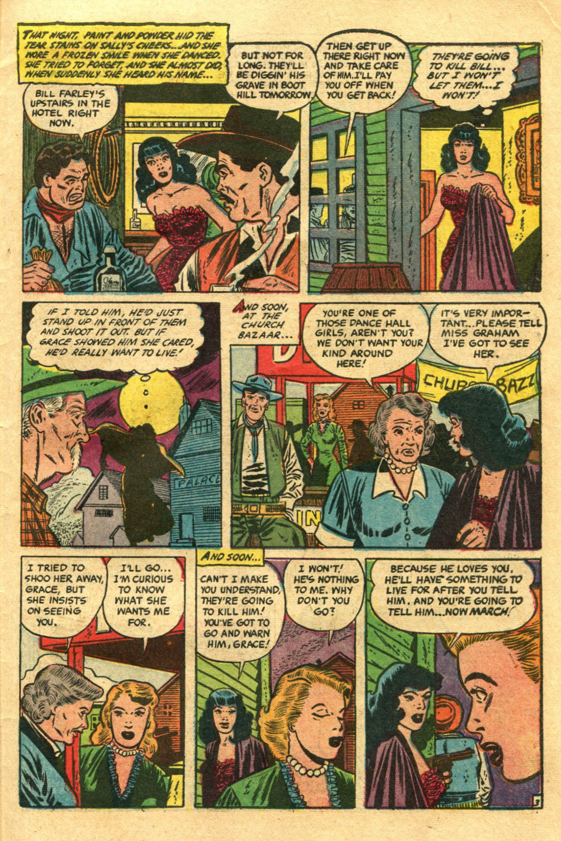 Read online Cowgirl Romances (1950) comic -  Issue #11 - 27