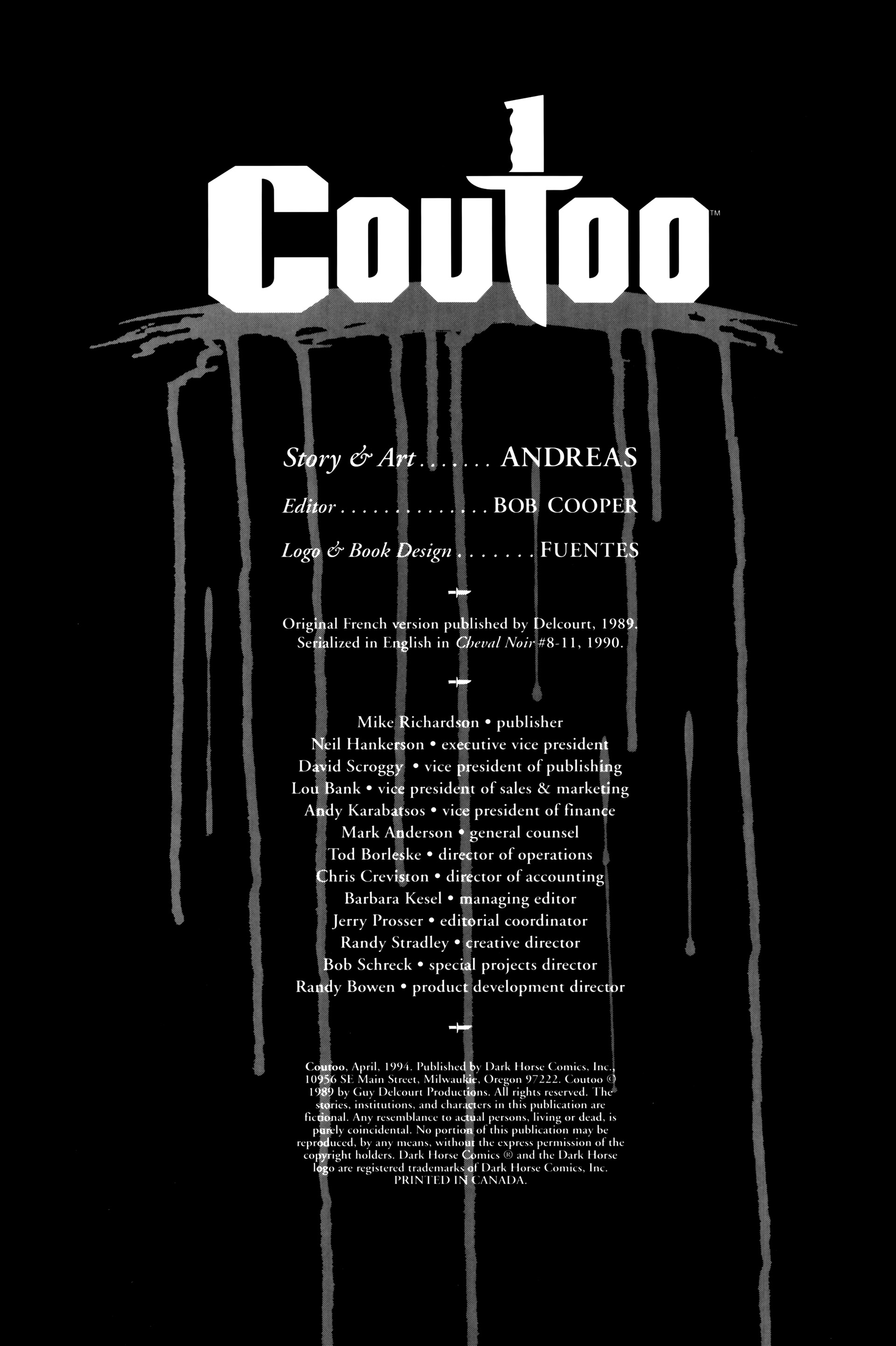 Read online Coutoo comic -  Issue # Full - 2