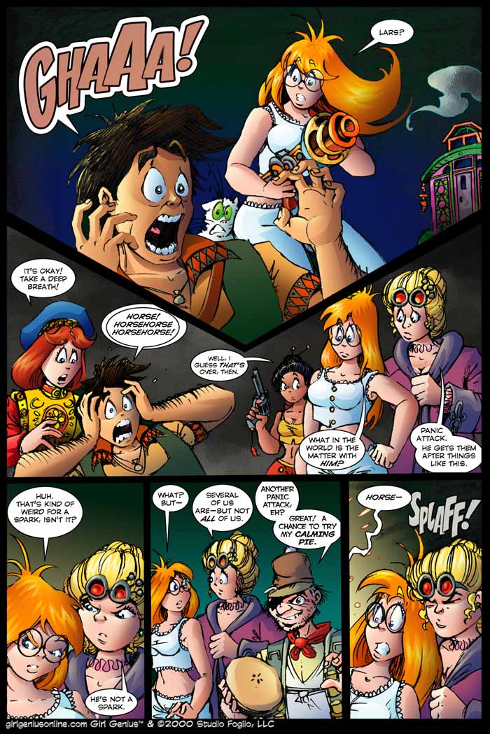 Read online Girl Genius (2002) comic -  Issue #4 - 86