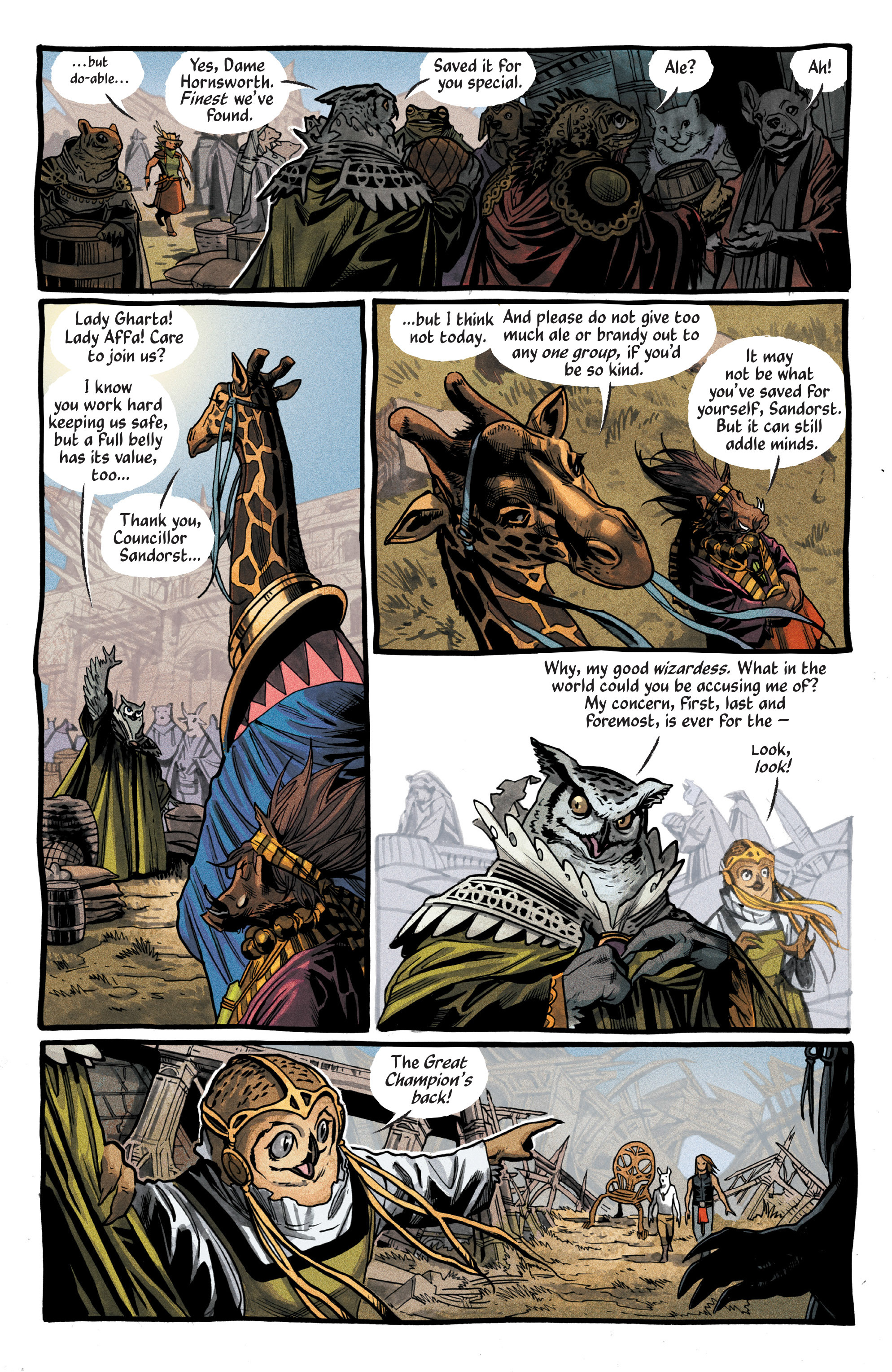 Read online The Autumnlands: Tooth & Claw comic -  Issue #4 - 20