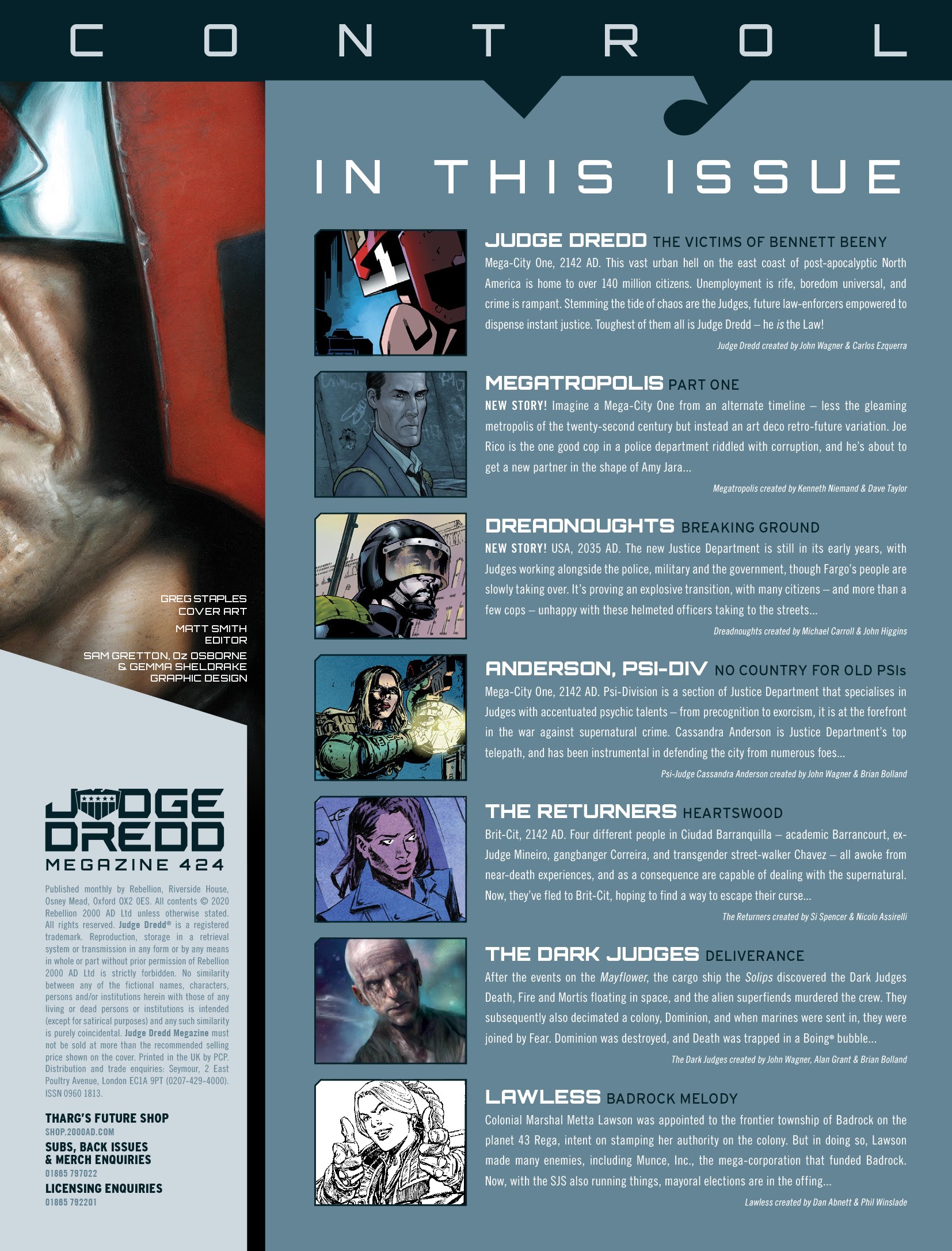 Read online Judge Dredd Megazine (Vol. 5) comic -  Issue #424 - 3
