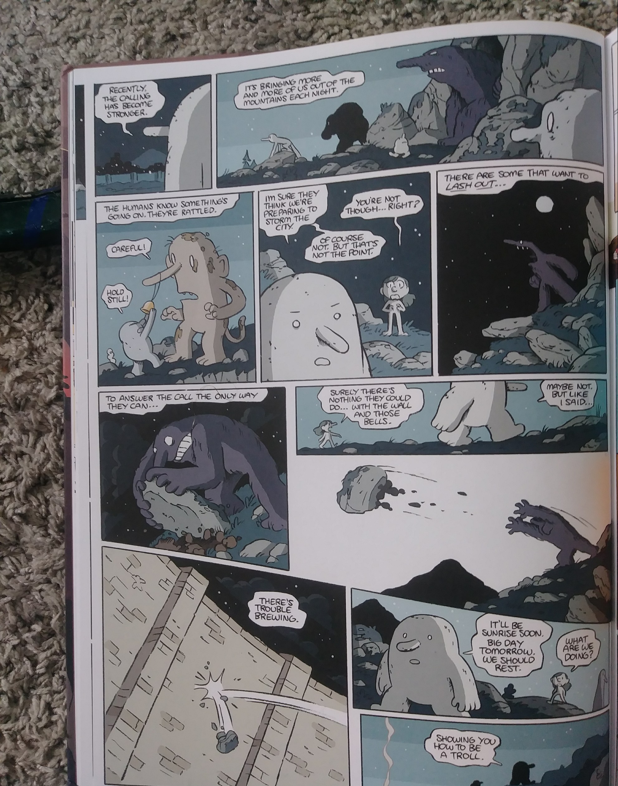 Read online Hilda and the Mountain King comic -  Issue # TPB - 26