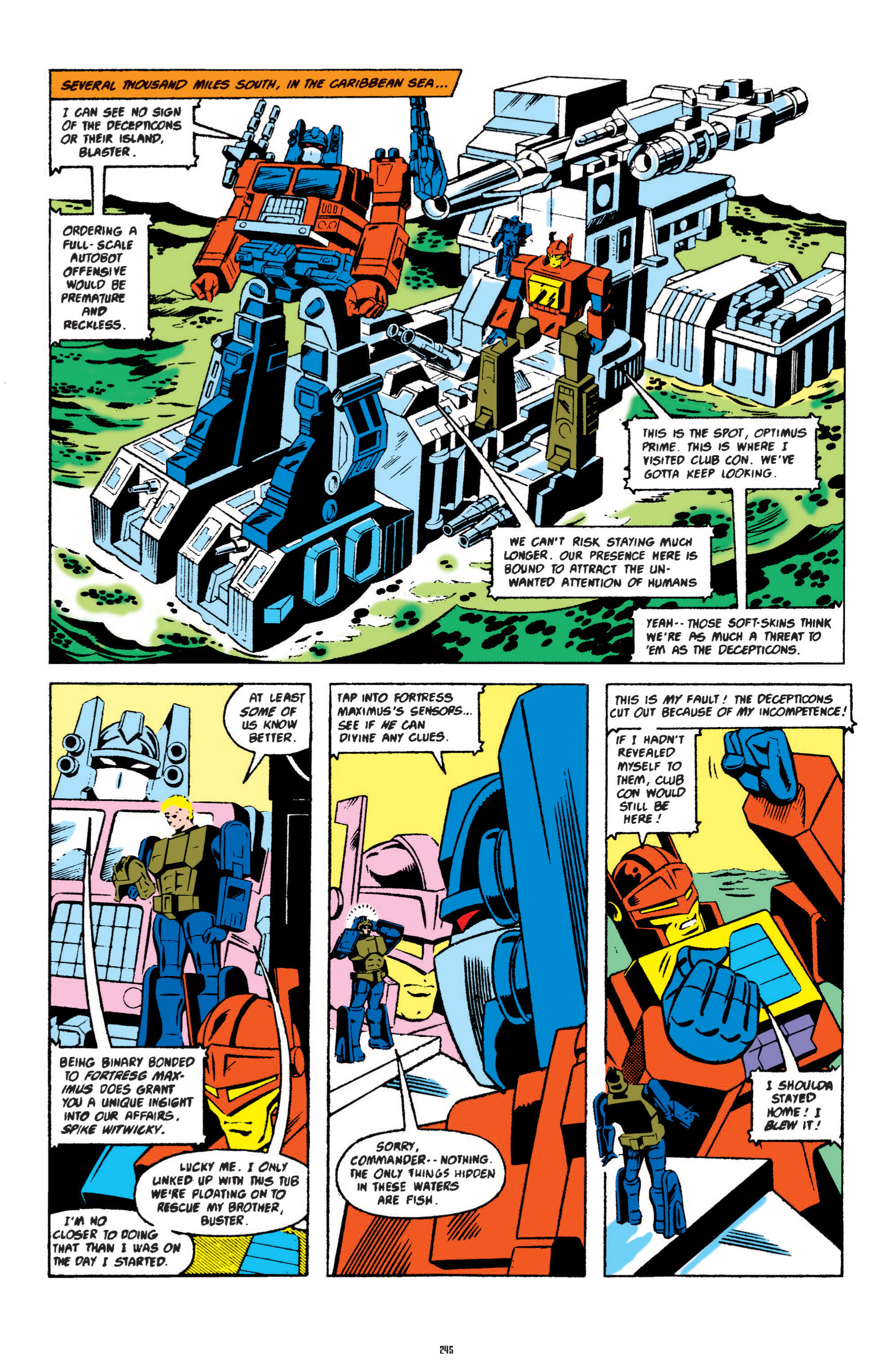 Read online The Transformers Classics comic -  Issue # TPB 4 - 246