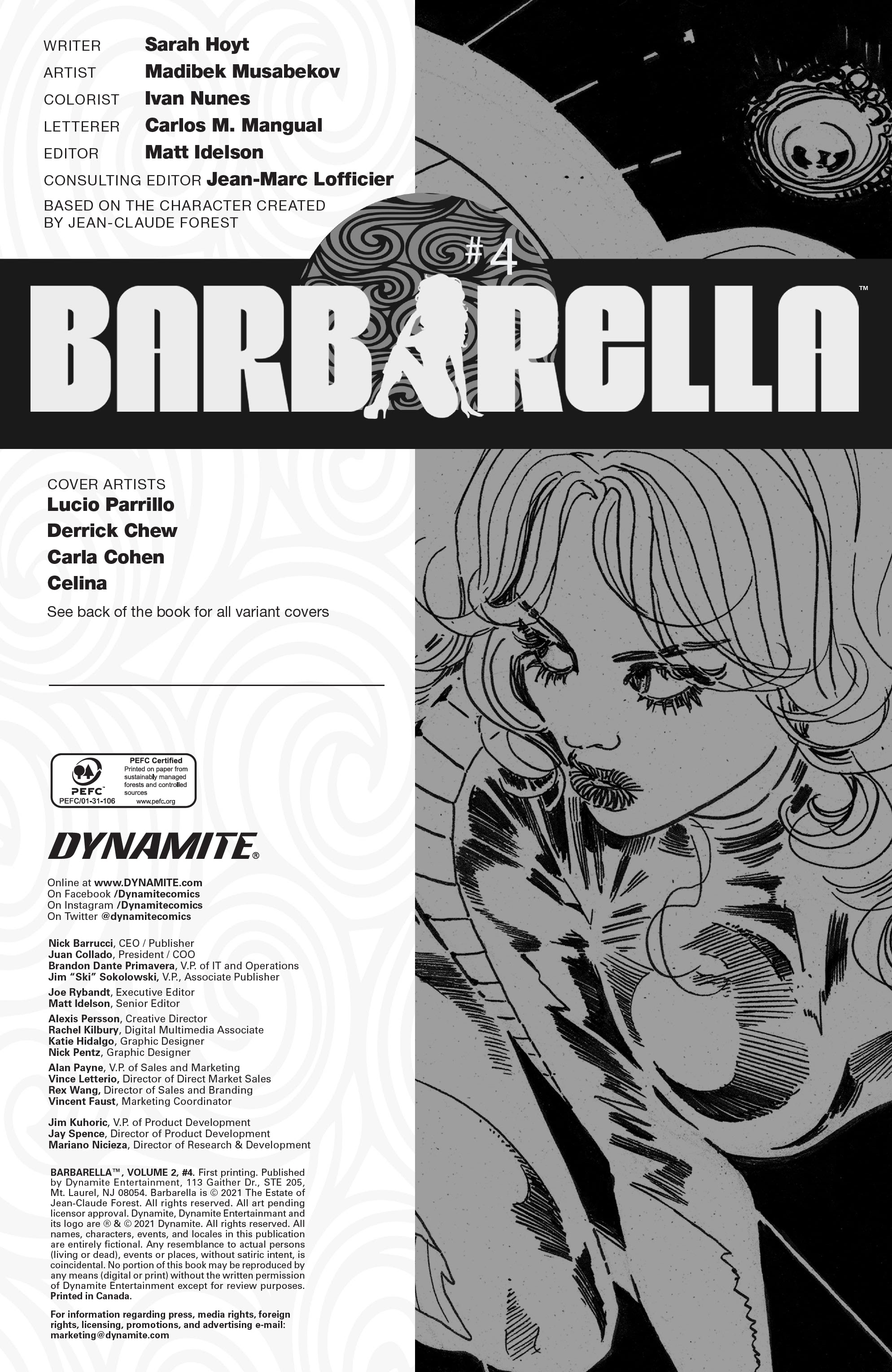 Read online Barbarella (2021) comic -  Issue #4 - 6