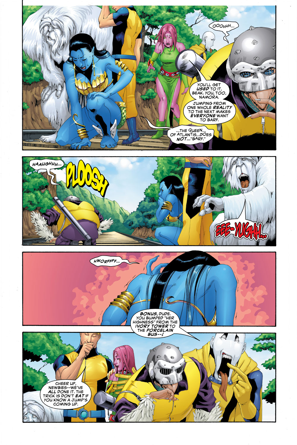 Read online Exiles (2001) comic -  Issue #50 - 5