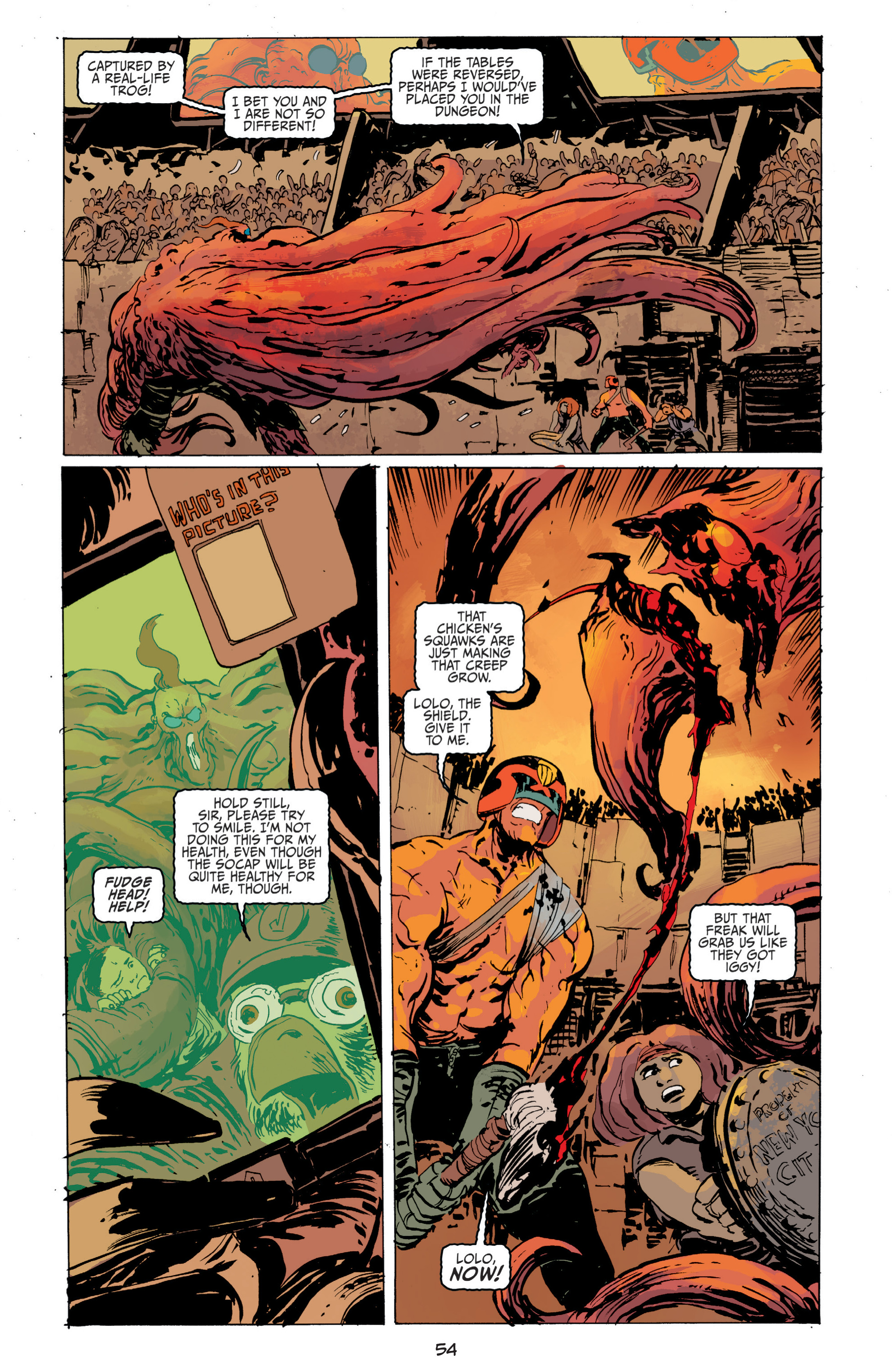 Read online Judge Dredd: Mega-City Zero comic -  Issue # TPB 1 - 54