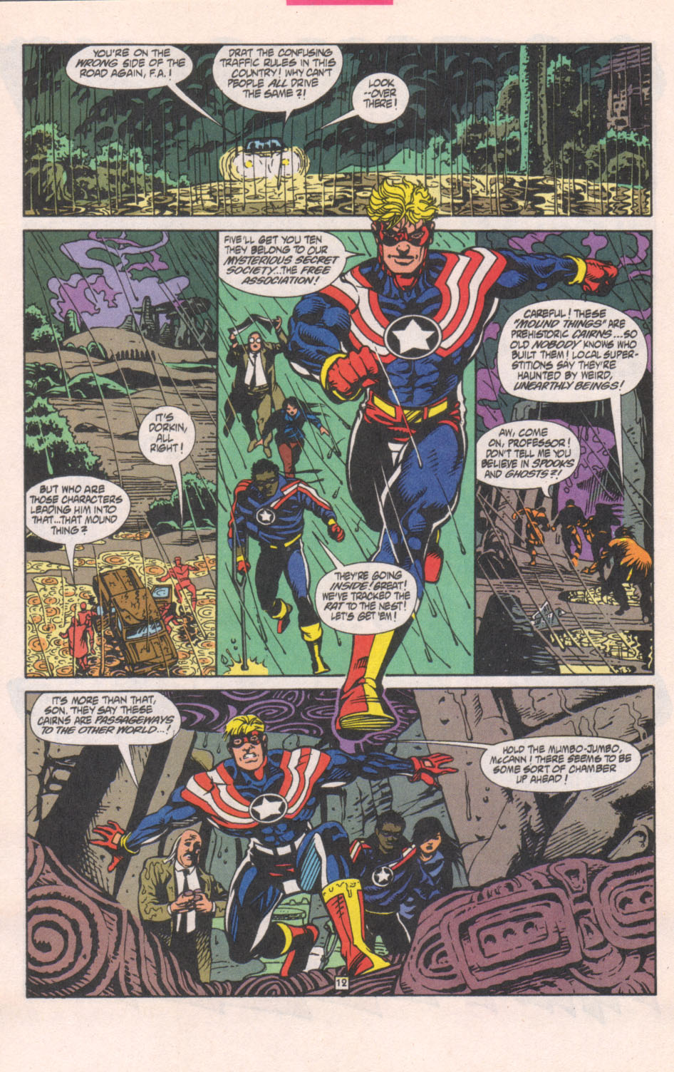 Read online Fighting American (1994) comic -  Issue #6 - 13