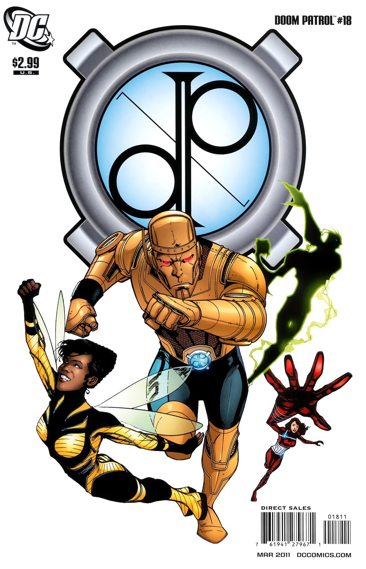 Read online Doom Patrol (2009) comic -  Issue #18 - 1