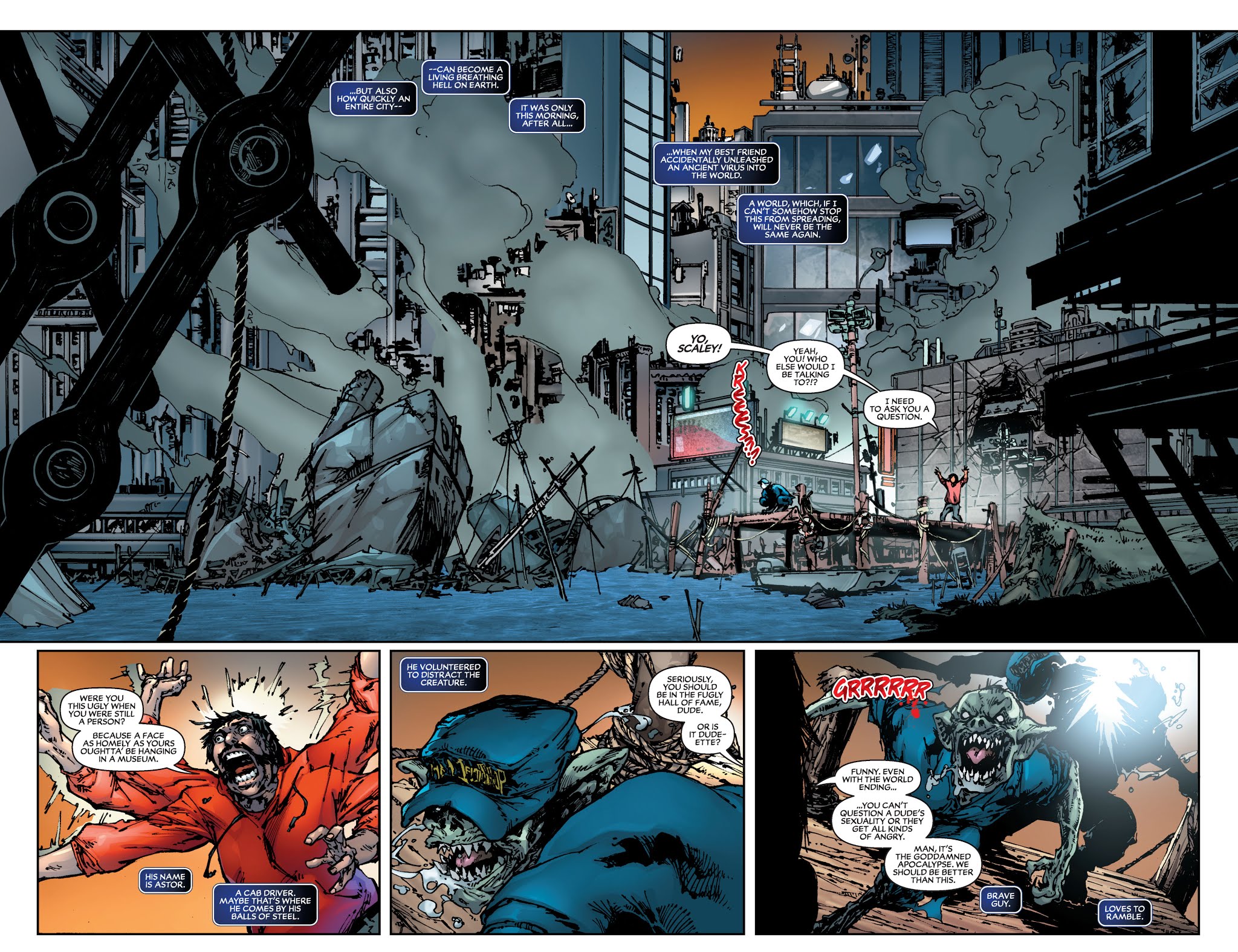 Read online The Scourge comic -  Issue #5 - 5