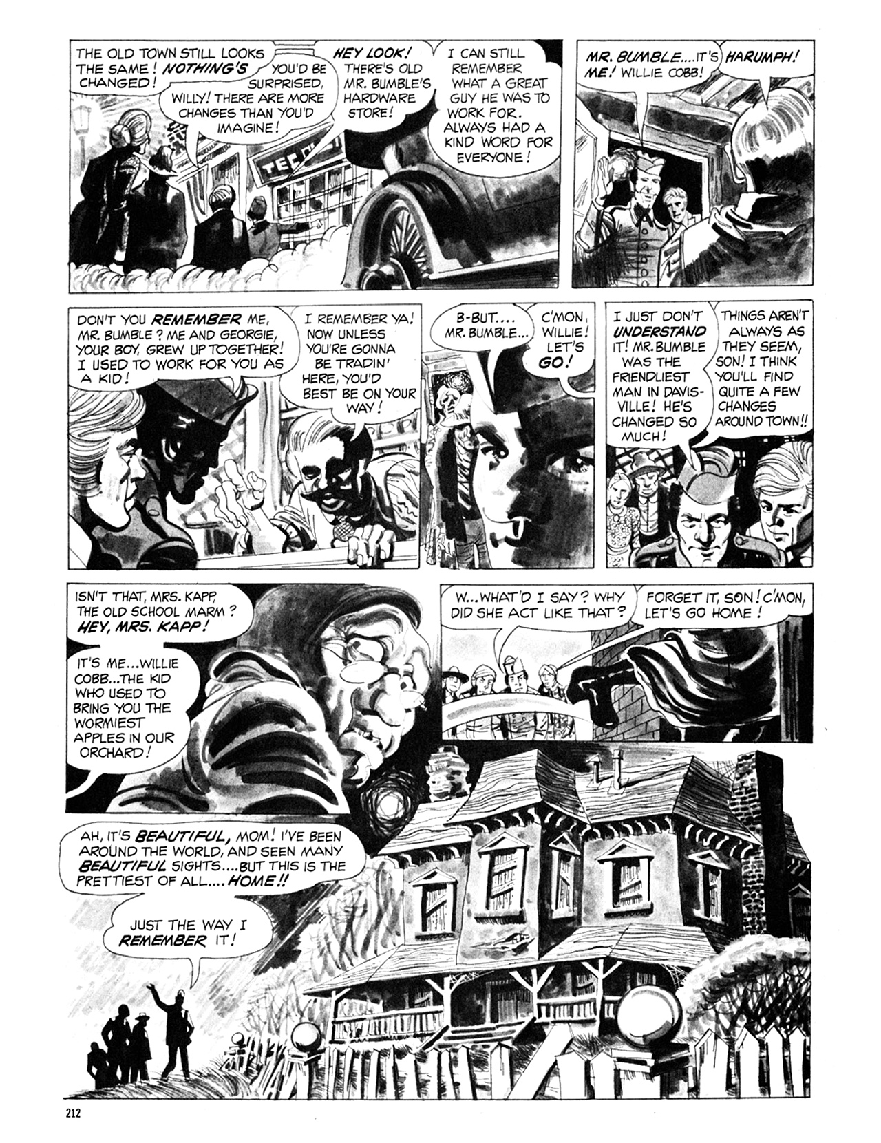 Read online Eerie Archives comic -  Issue # TPB 7 - 213