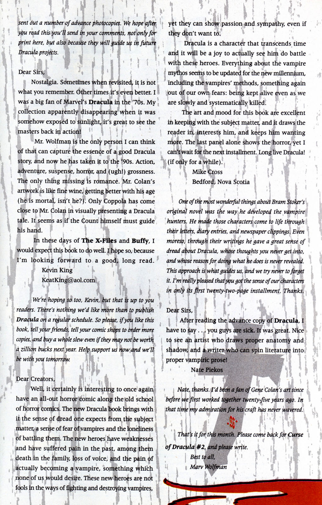 Read online The Curse of Dracula comic -  Issue #1 - 26