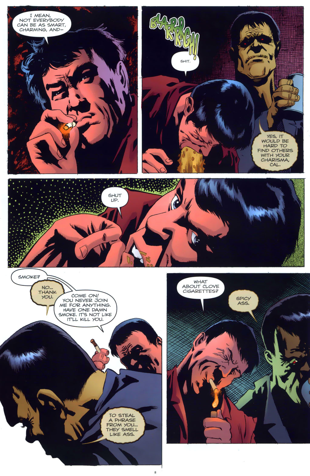 Read online Supernatural Freak Machine: A Cal McDonald Mystery comic -  Issue #1 - 9