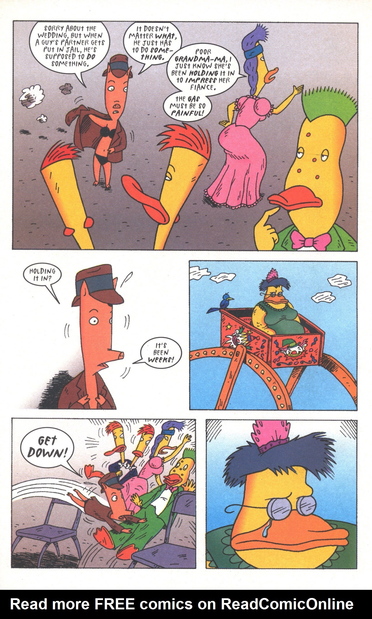 Read online Duckman : The Mob Frog Saga comic -  Issue #3 - 19