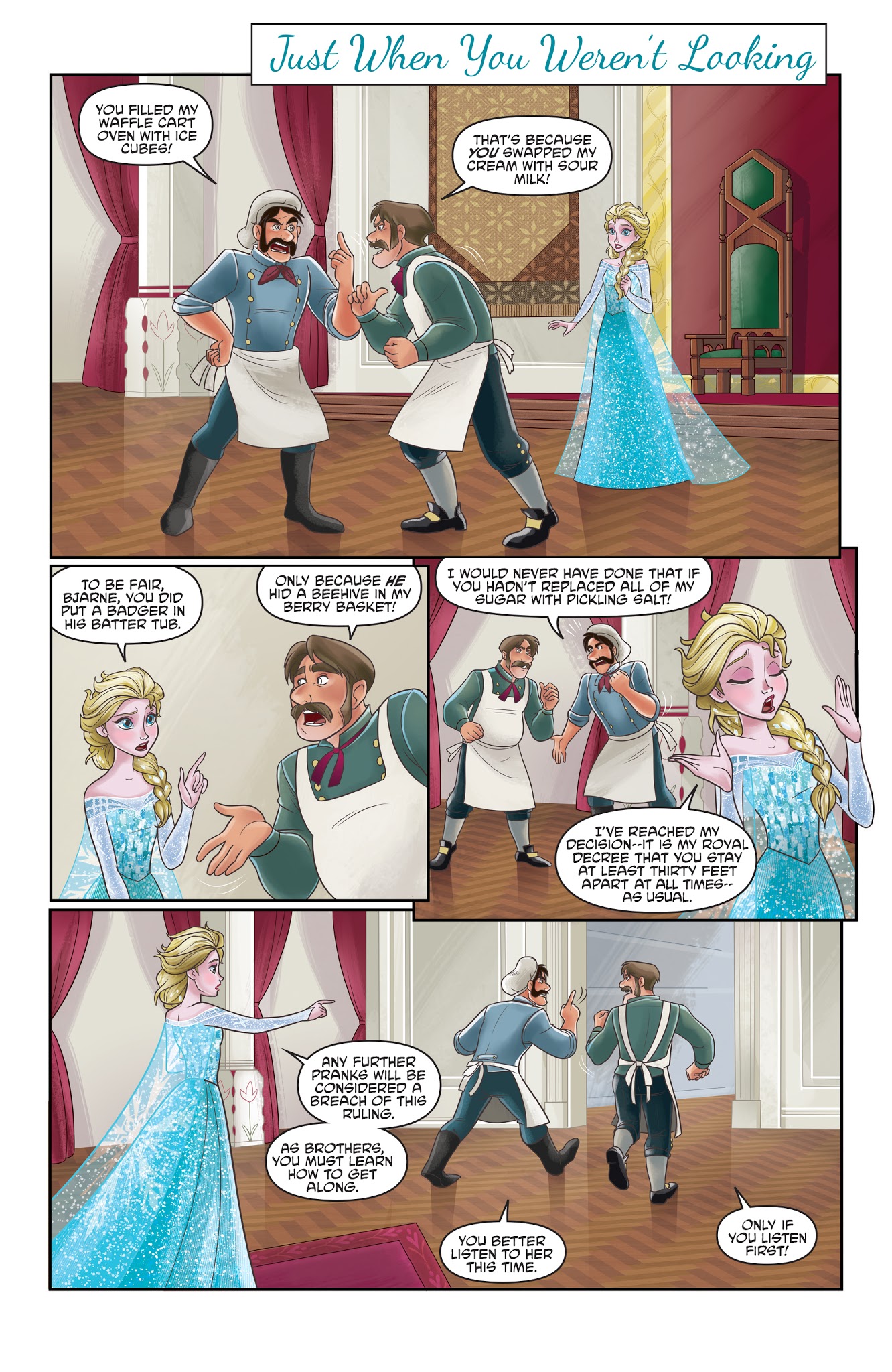 Read online Disney Frozen comic -  Issue #2 - 4