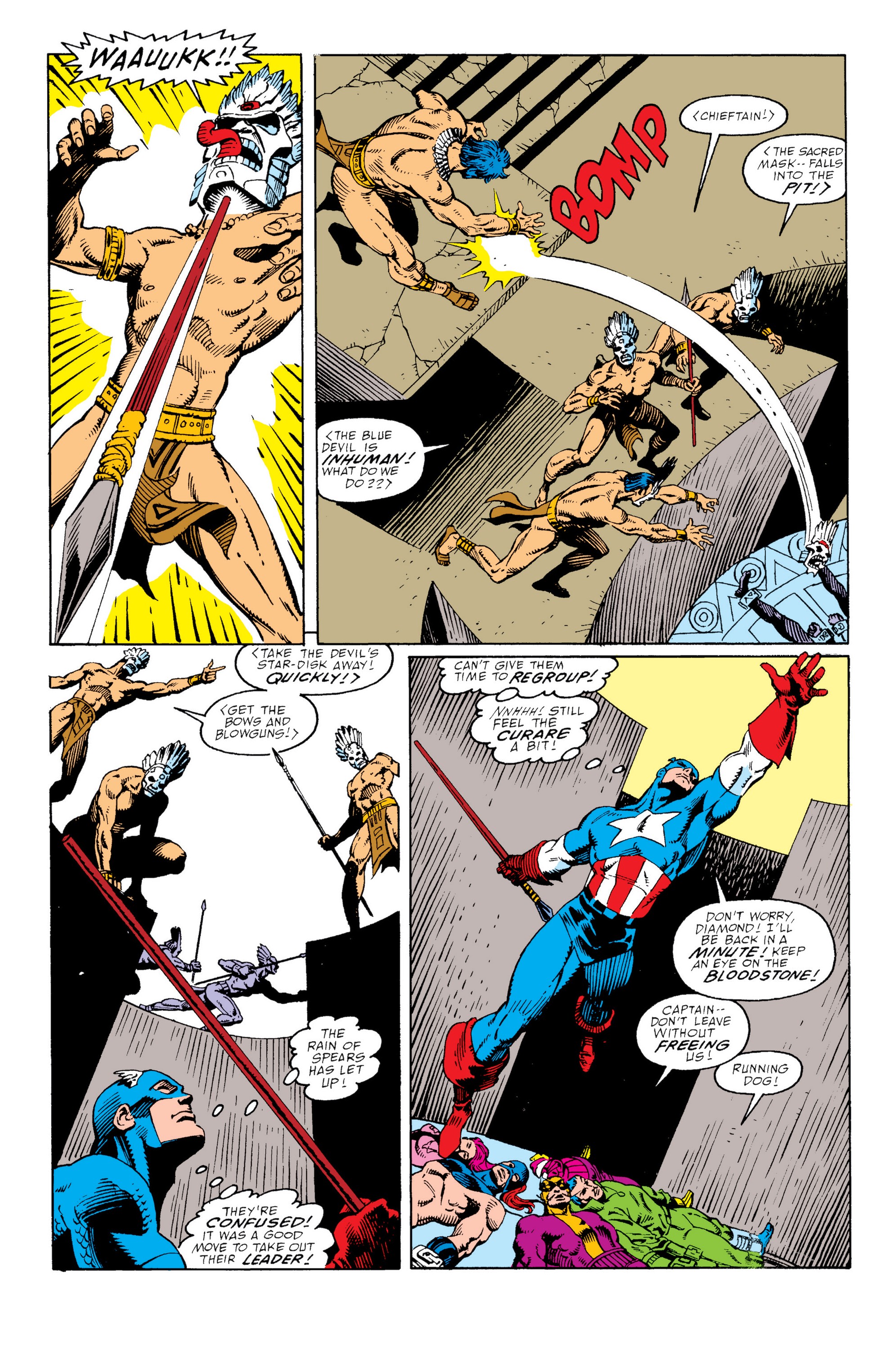 Read online Captain America Epic Collection comic -  Issue # TPB The Bloodstone Hunt (Part 2) - 94