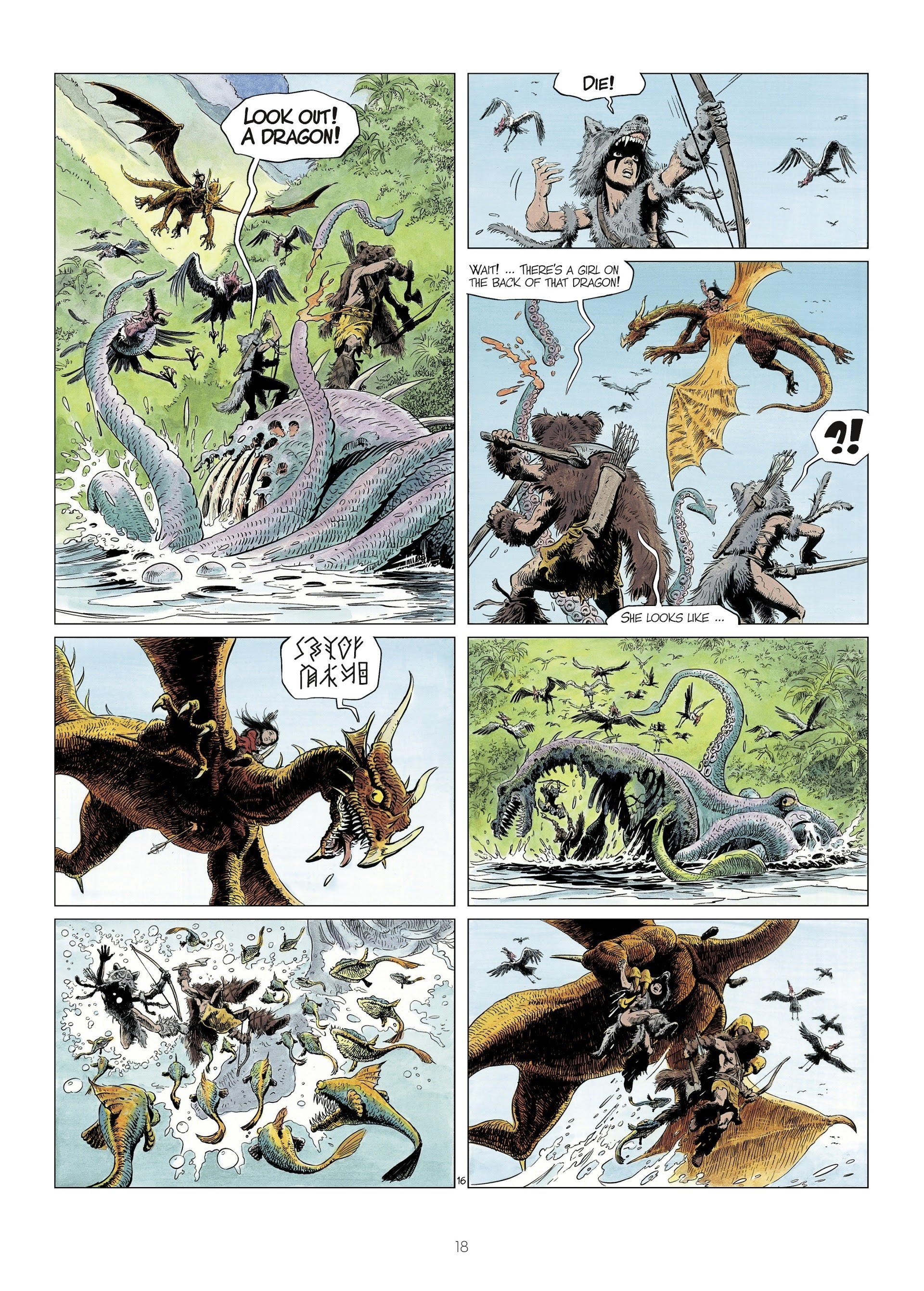 Read online The World of Thorgal: Wolfcub comic -  Issue #3 - 20