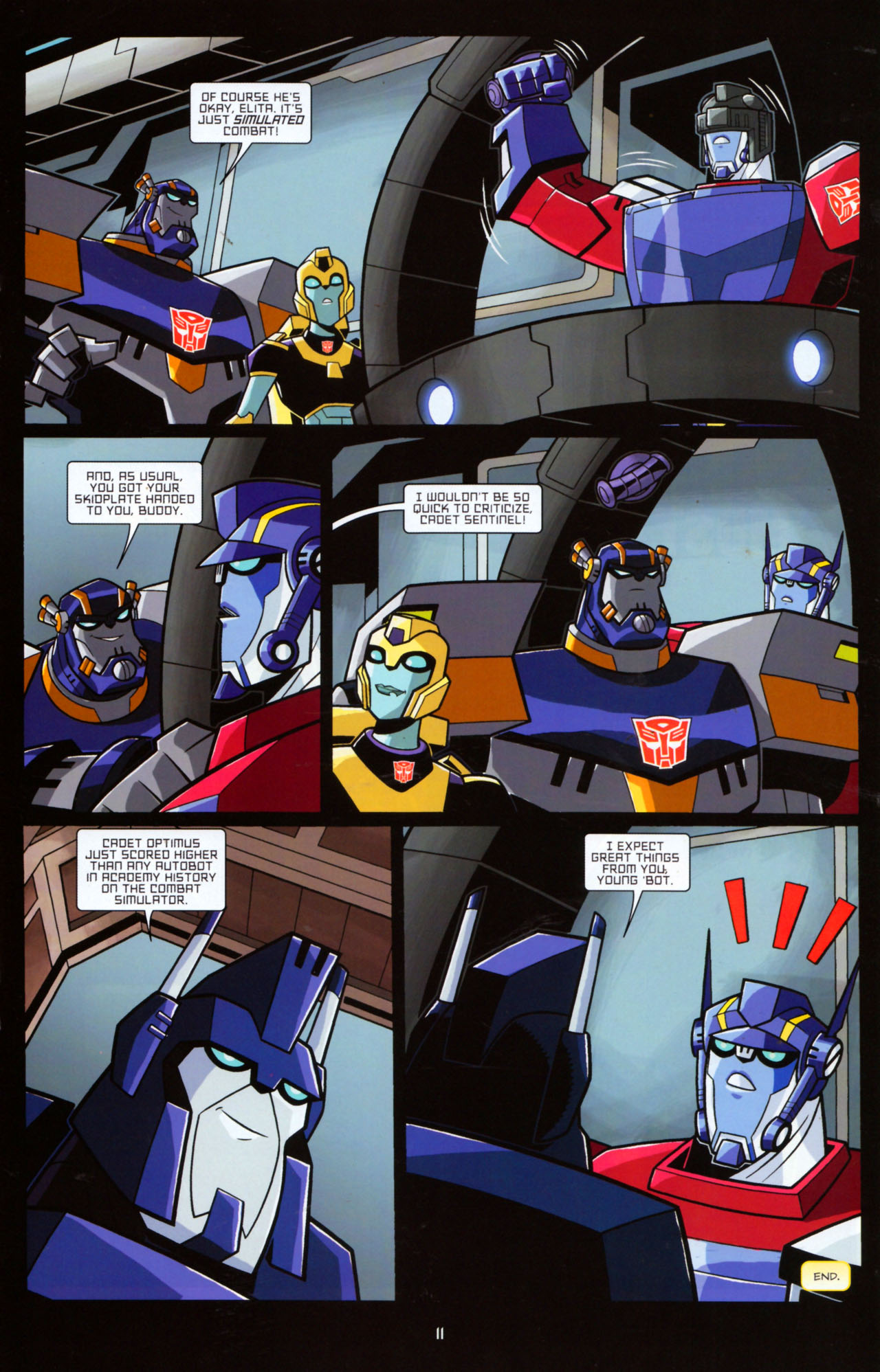 Read online Transformers Animated: The Arrival comic -  Issue #5 - 15