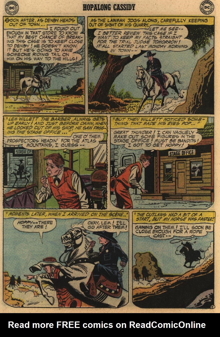 Read online Hopalong Cassidy comic -  Issue #114 - 16