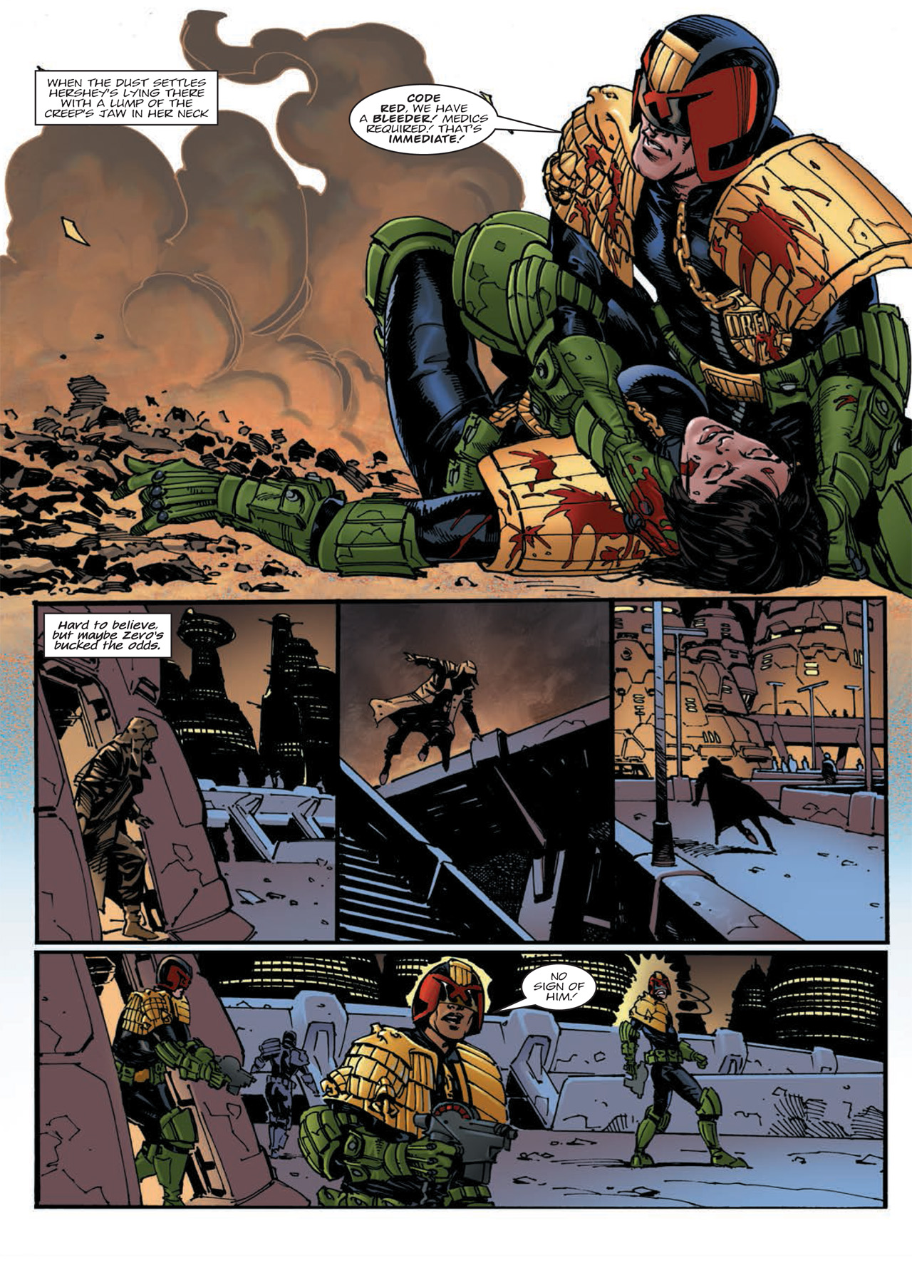Read online Judge Dredd: Day of Chaos - The Fourth Faction comic -  Issue # TPB (Part 1) - 65
