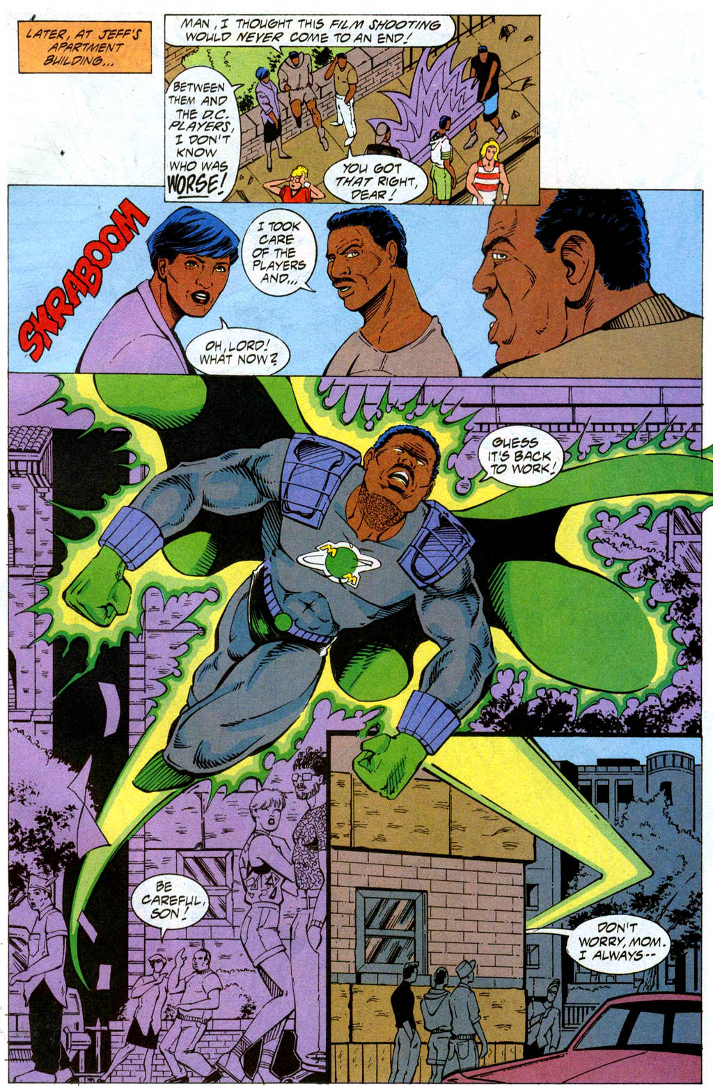 Read online Meteor Man comic -  Issue #5 - 10