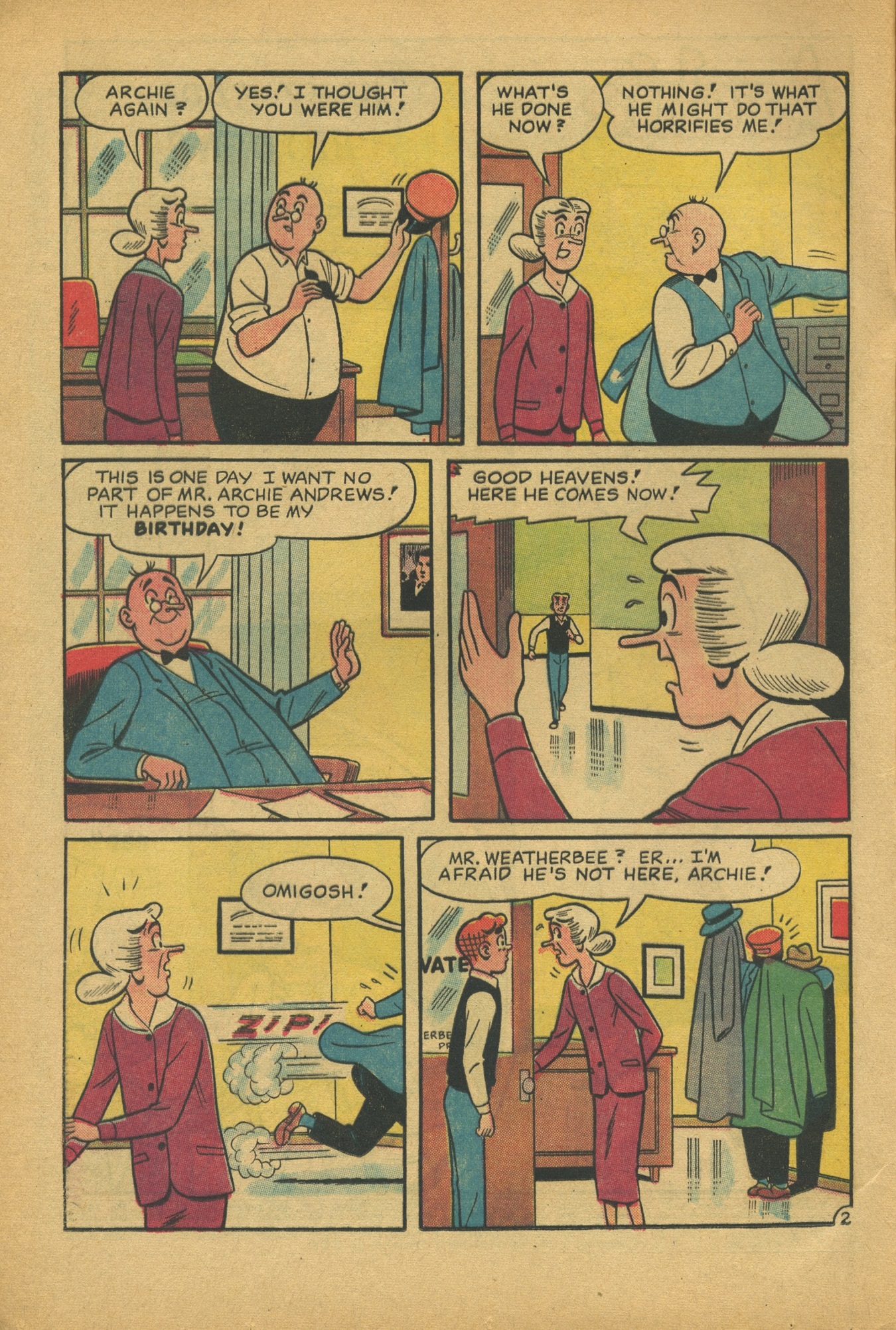 Read online Pep Comics comic -  Issue #176 - 4