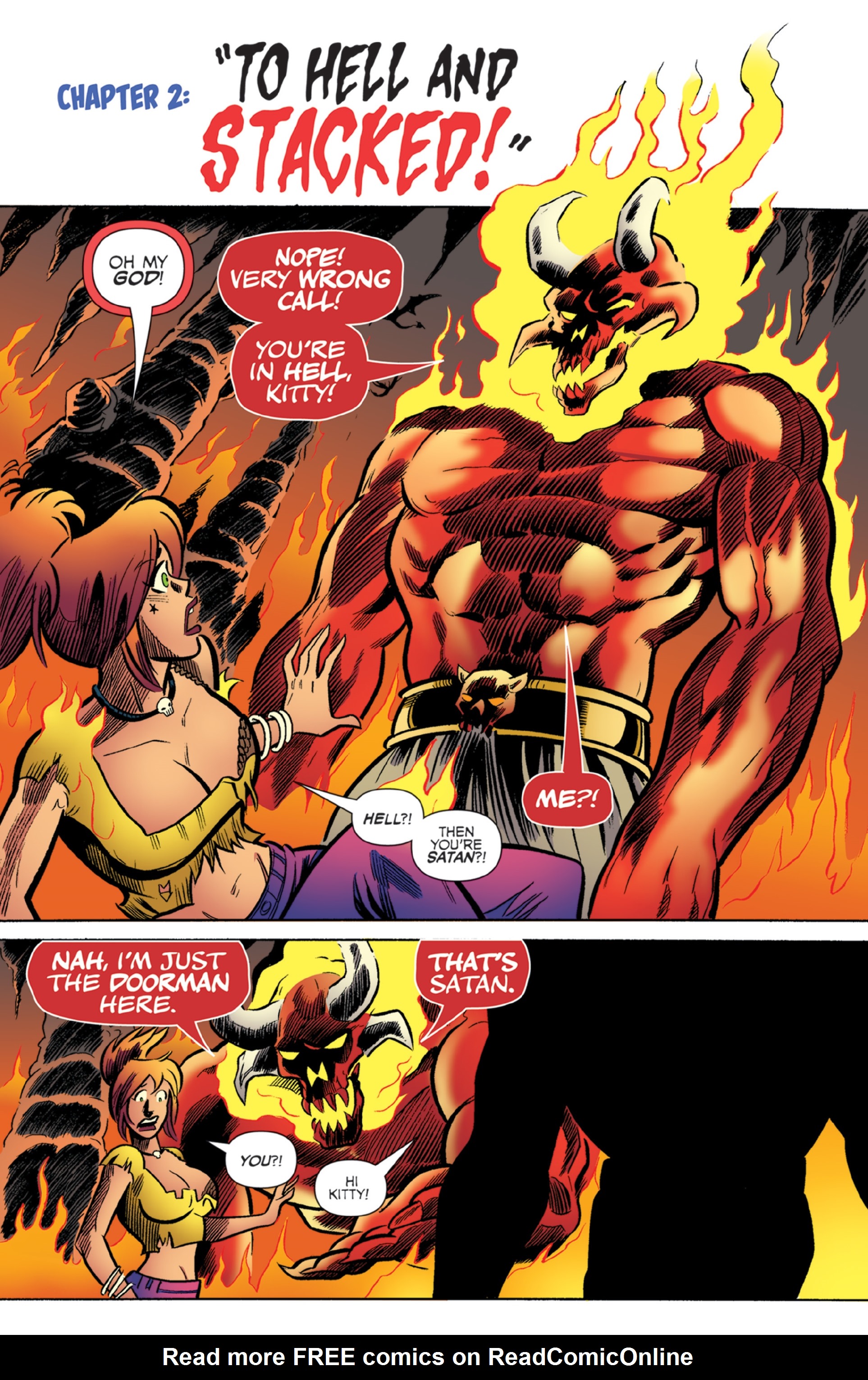 Read online Die Kitty Die! Heaven & Hell comic -  Issue #2 - 10